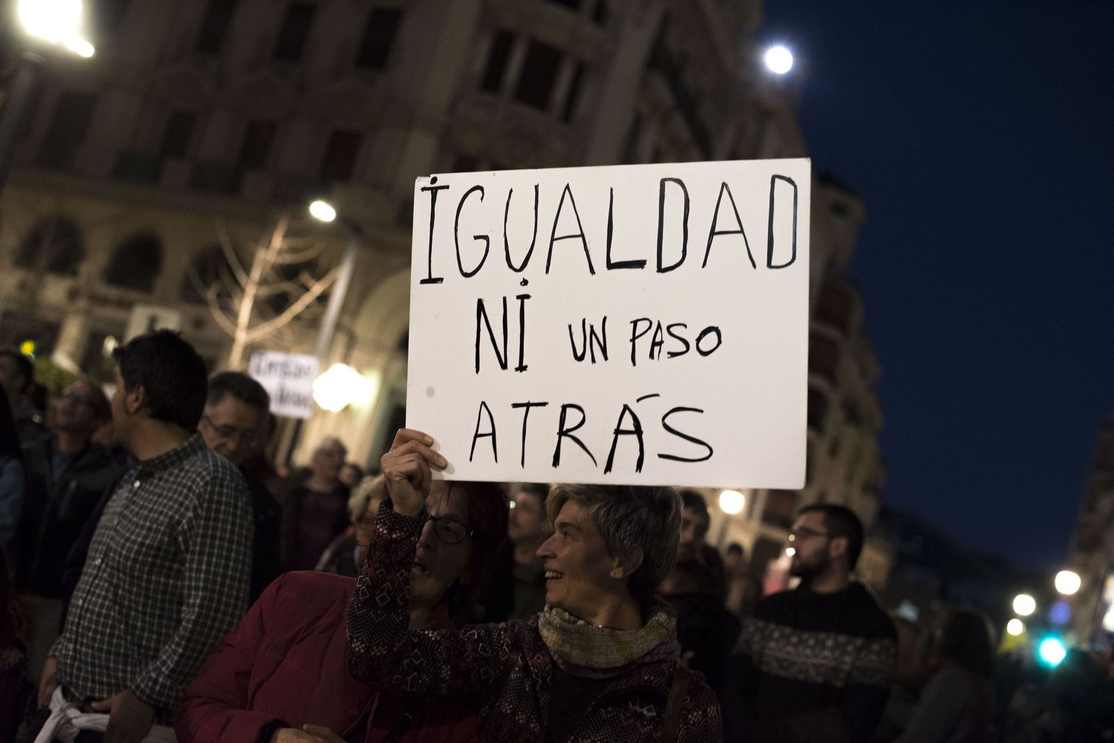 Imagen de archivo de una manifestación del 8M.