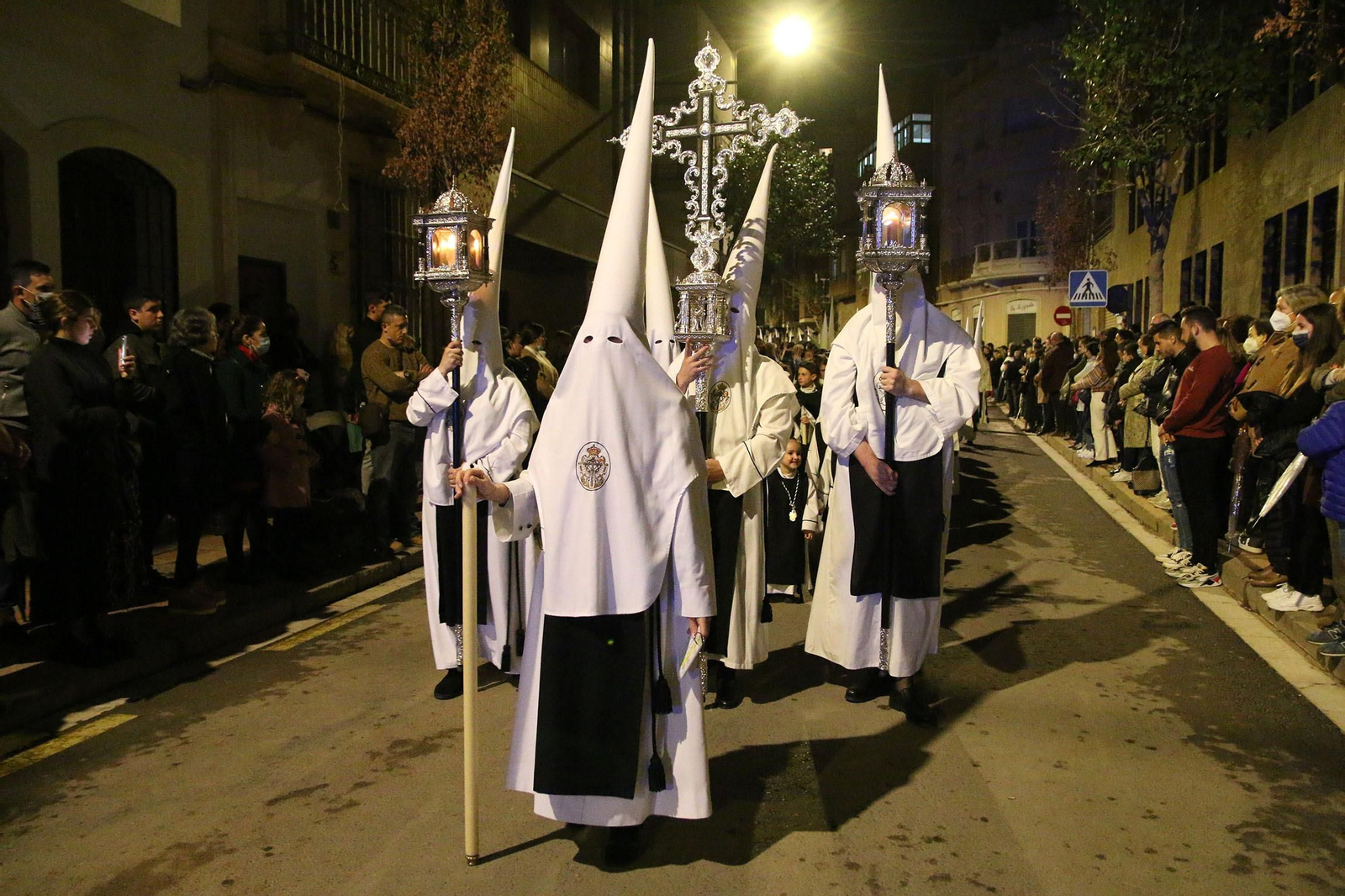 La procesión del Silencio de Almería, en imágenes