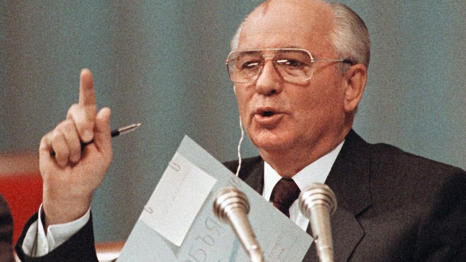 Mijaíl Gorbachov en una imagen de 1991.