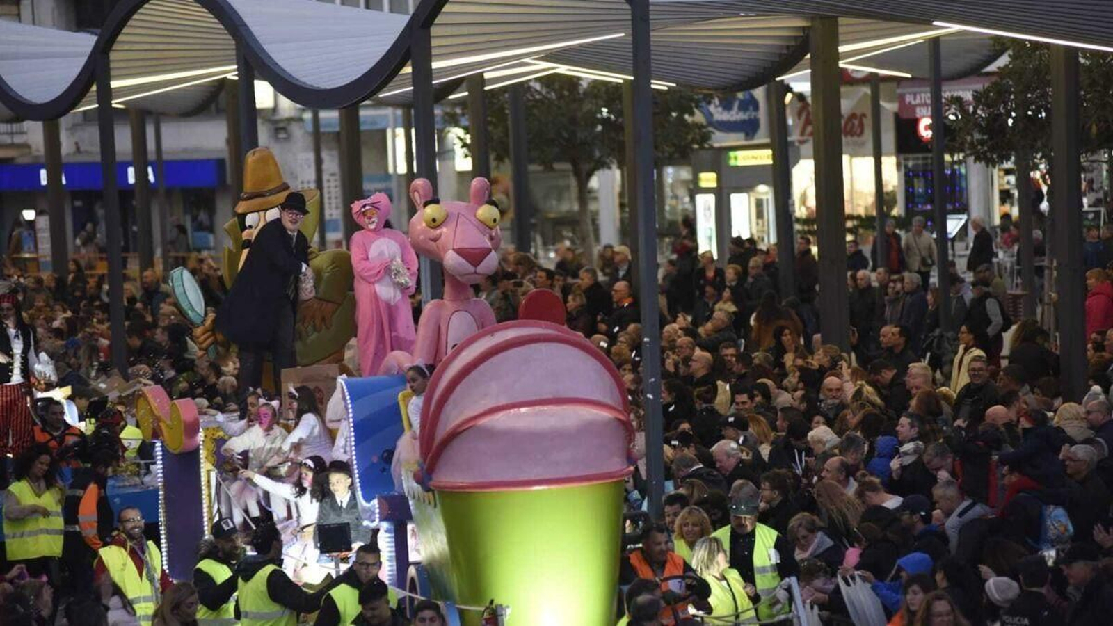 La Cabalgata de Reyes Magos de Torremolinos en una imagen de archivo.