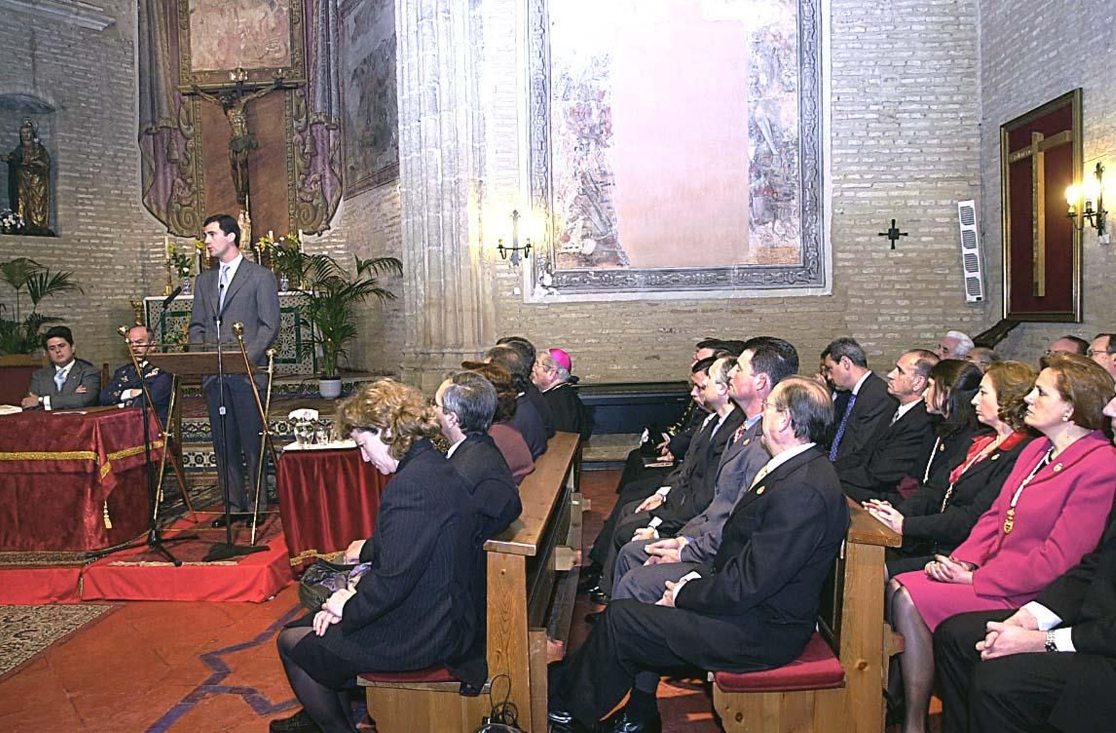 Felipe VI en Palos de la Frontera: cuando aún era príncipe y se celebraba el 75º aniversario del Plus Ultra