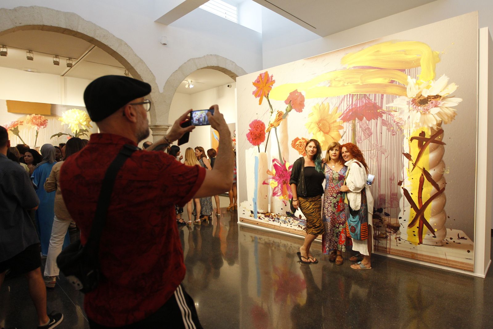 Fotogalería visita Pedro Almodóvar al CAF Almería
