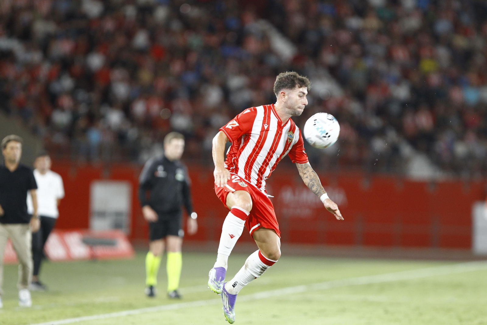 Las fotos del partido U.D. Almería-Sporting de Gijón