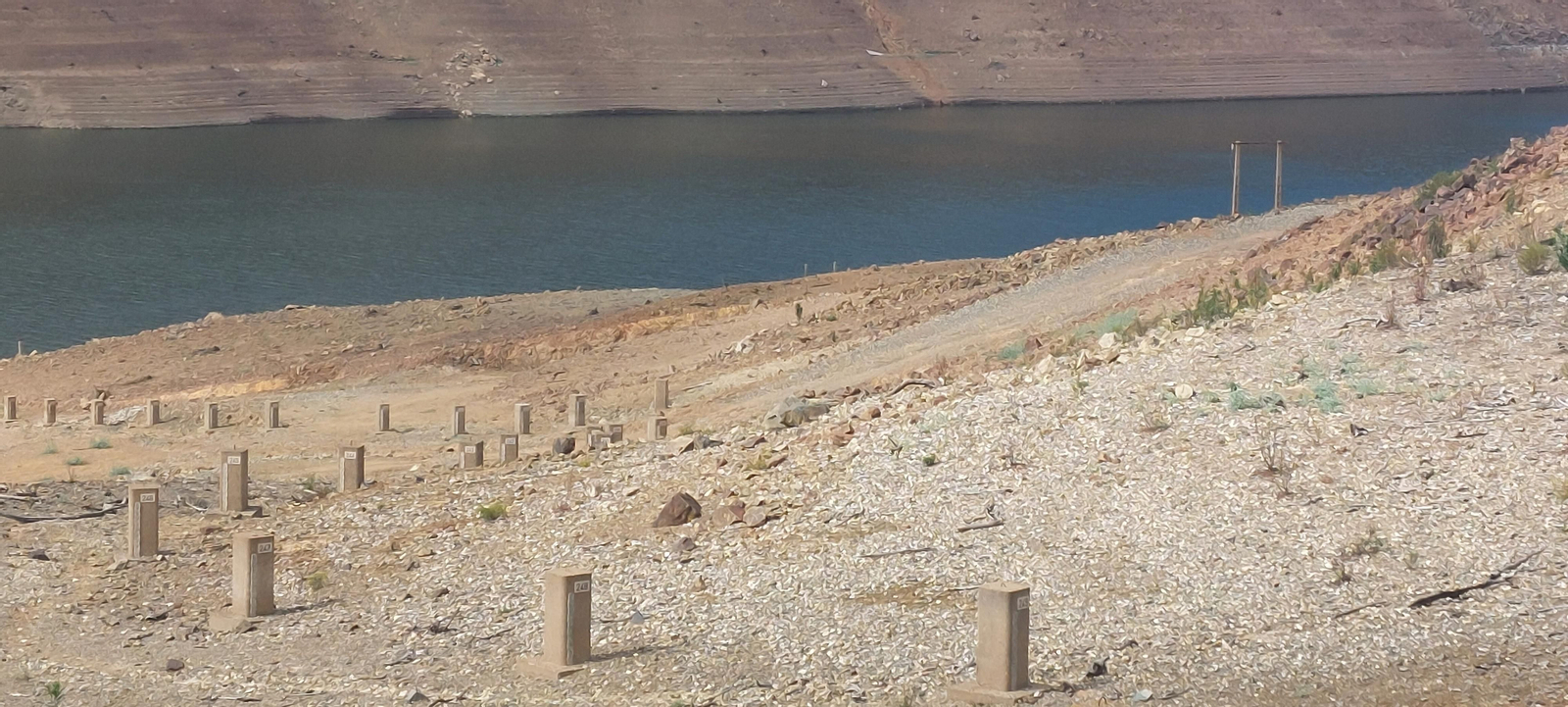 Embalse de Zufre en la actualidad