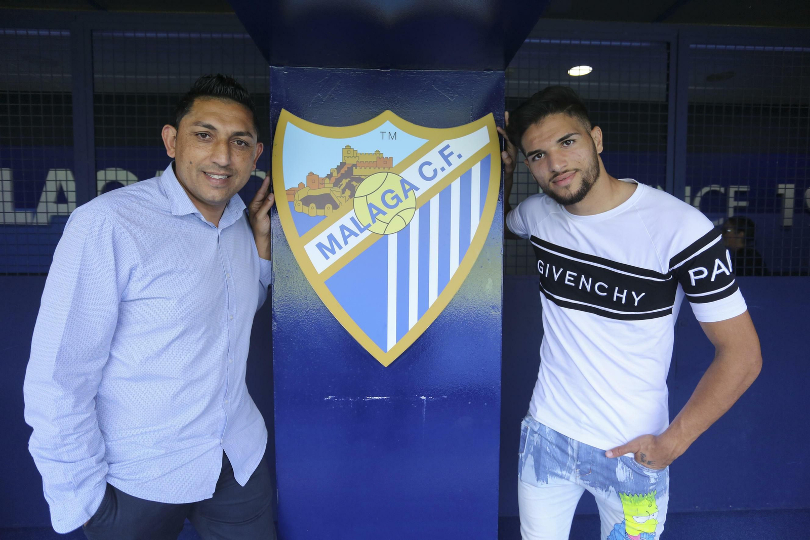 Las fotos de la entrevista a Antoñín y Basti.