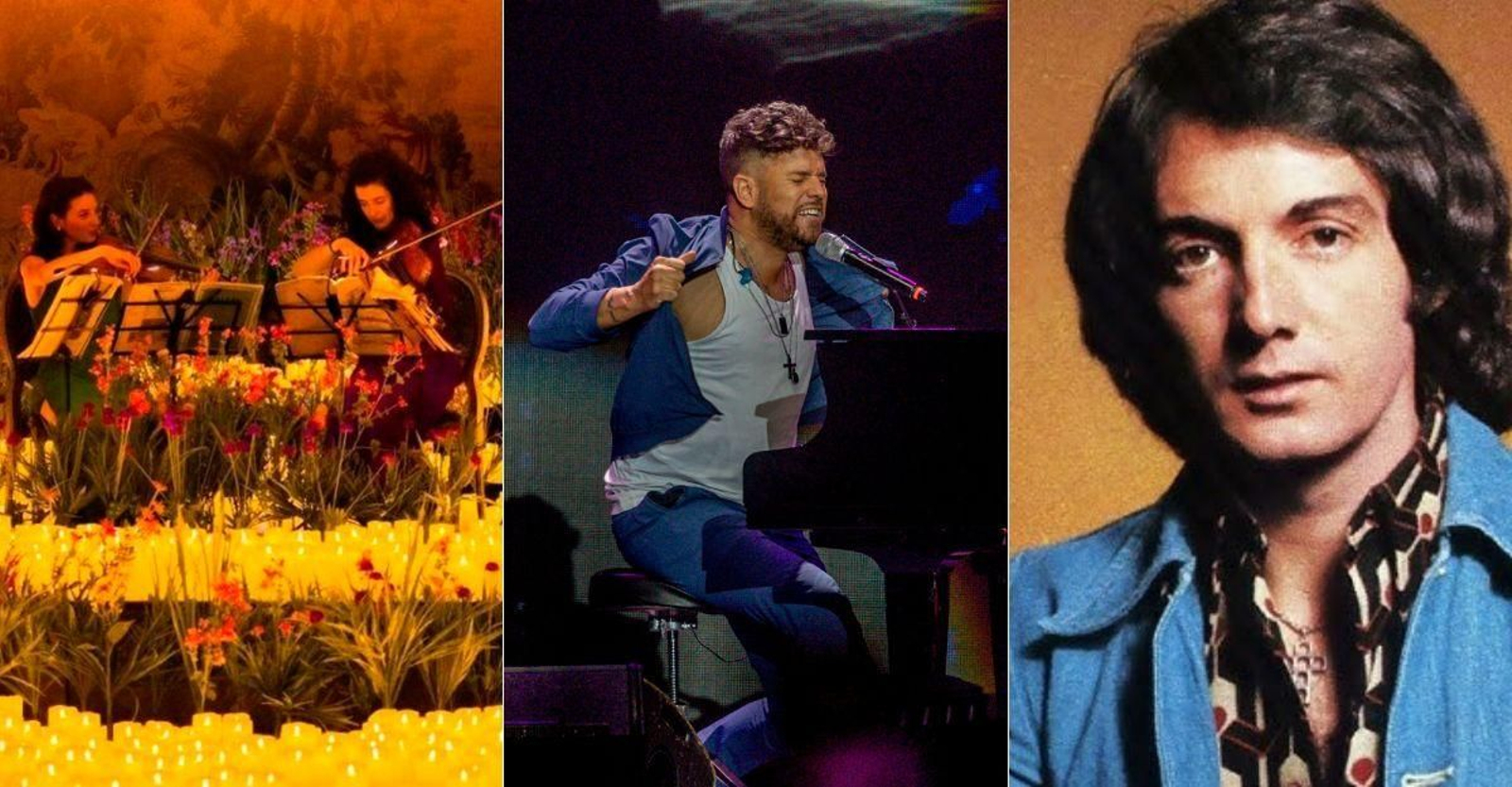 Concierto de Candlelight, Pablo López y Nino Bravo.