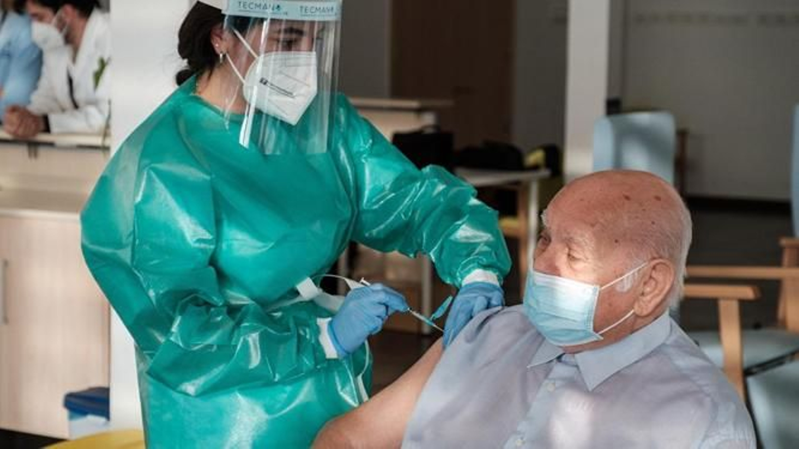 Vacunación en Ibiza.