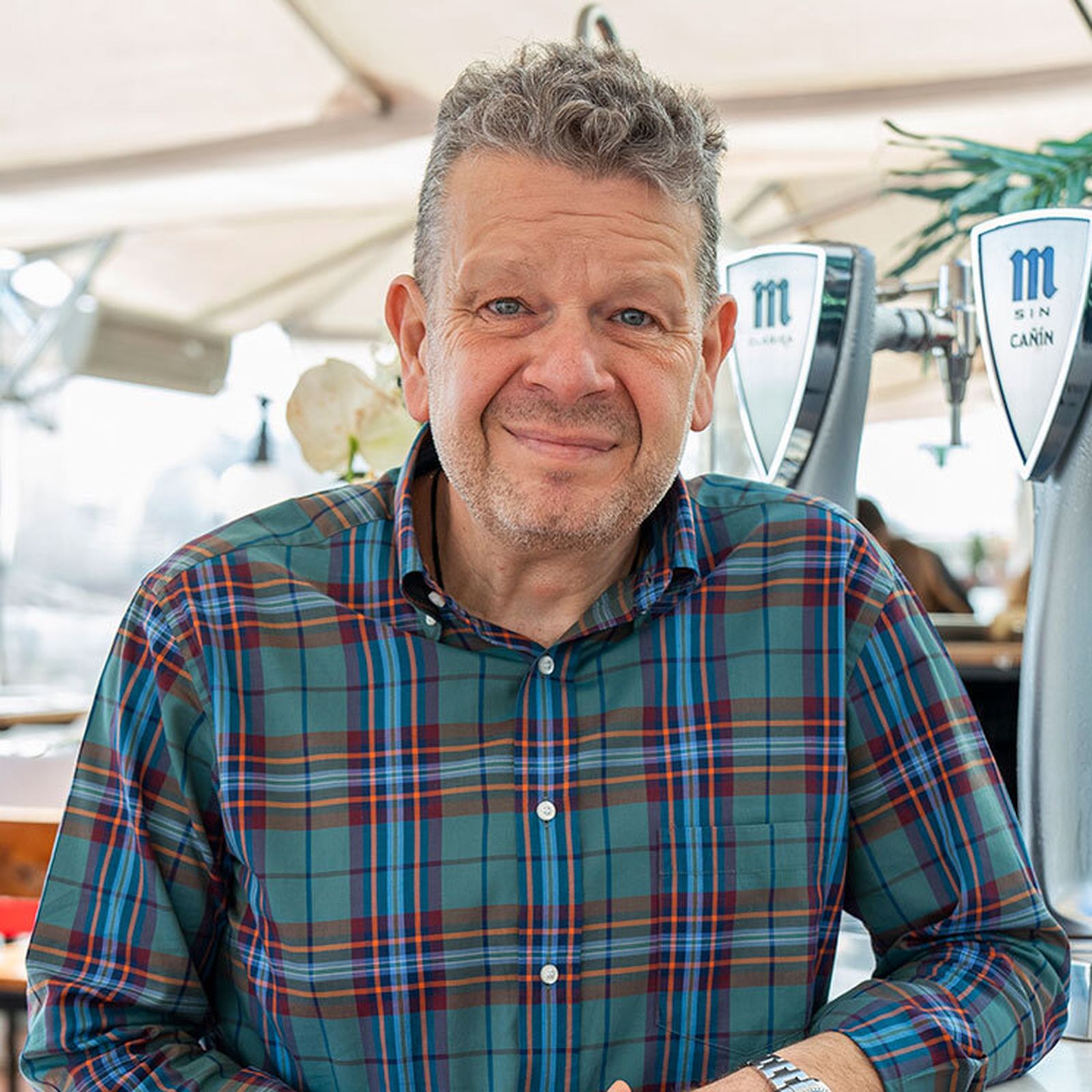El cocinero y presentador Alberto Chicote, en su restaurante.