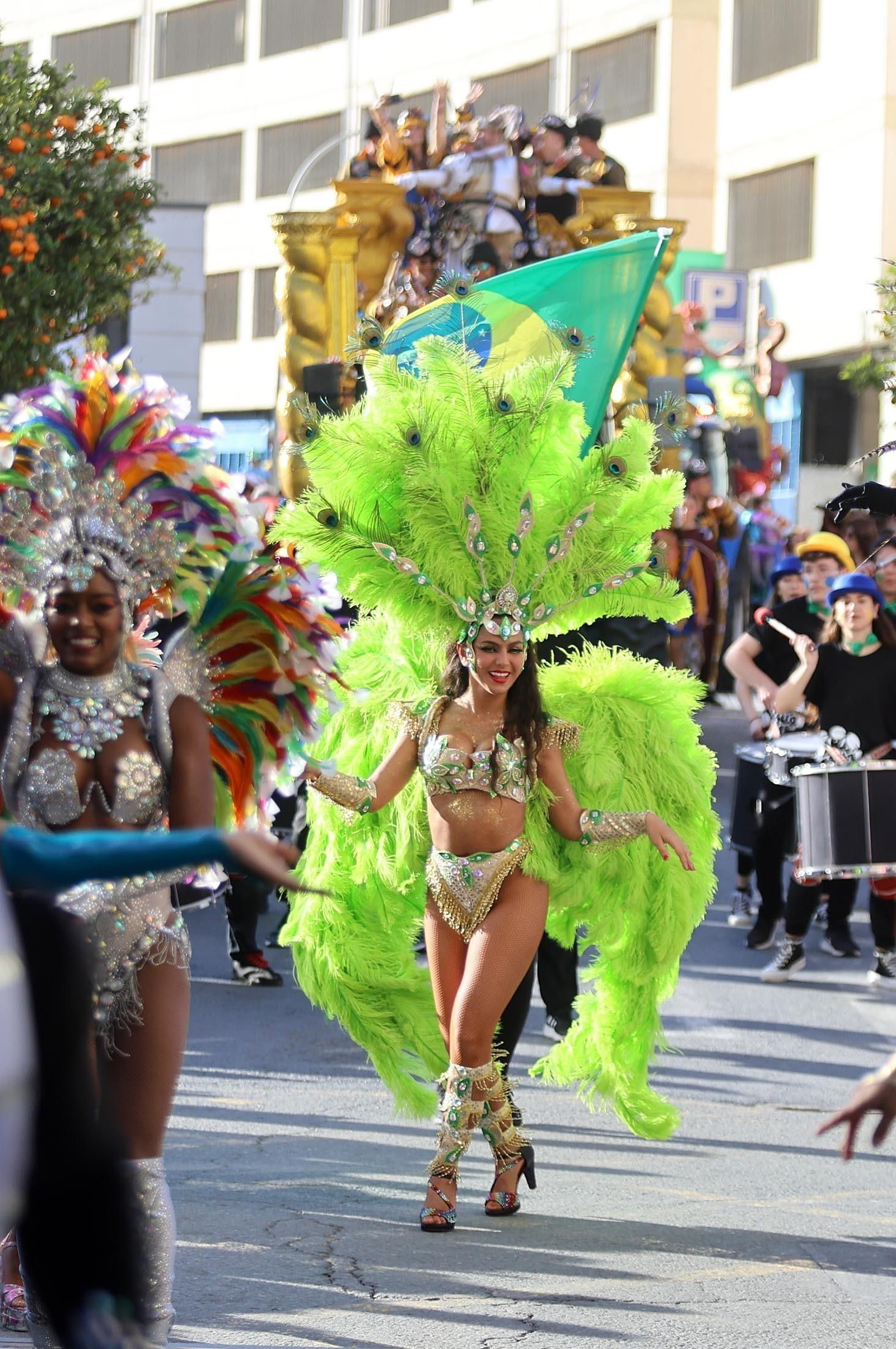 Imágenes de la cabalgata del Carnaval Colombino 2024