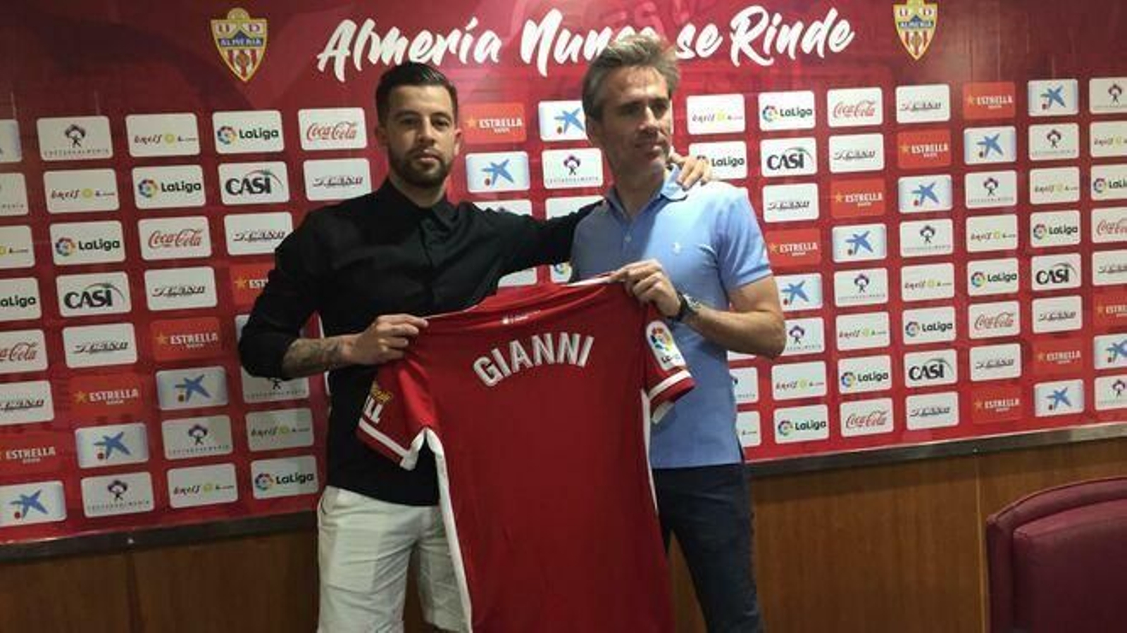 Gianni Rodríguez vino de la mano de la anterior directiva para competir con Iván Martos