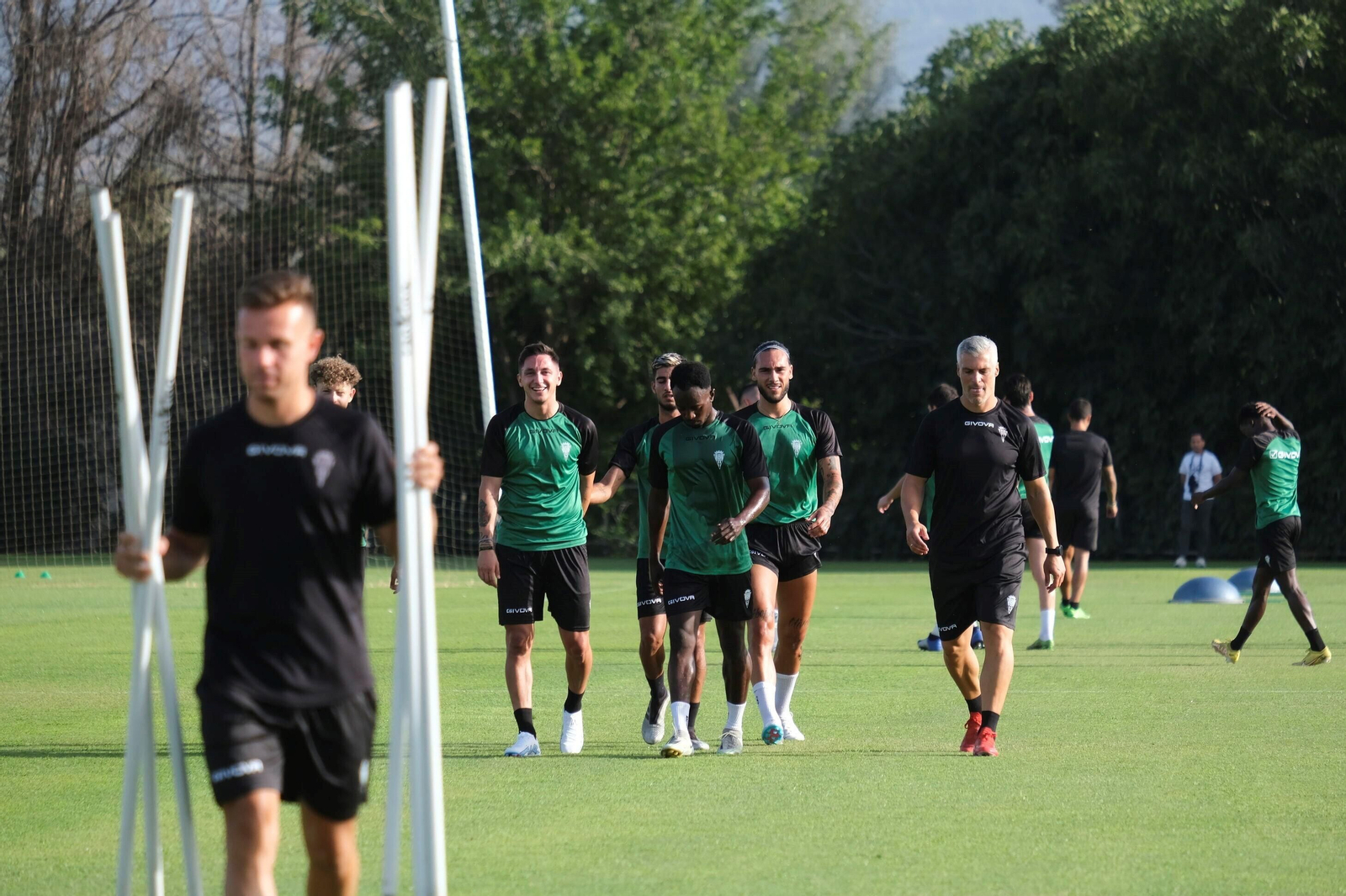 El primer entrenamiento del Córdoba CF, en imágenes