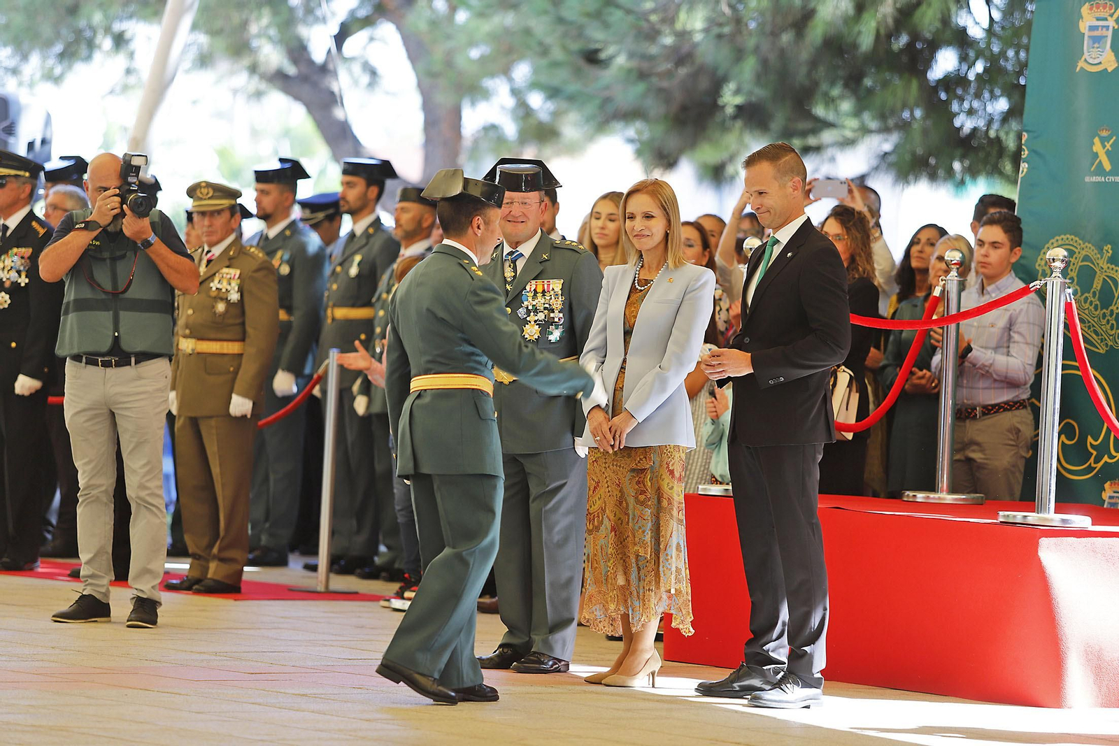 Imágenes de los actos de la Guardia Civil  en Huelva 12 de octubre, Día del Pilar