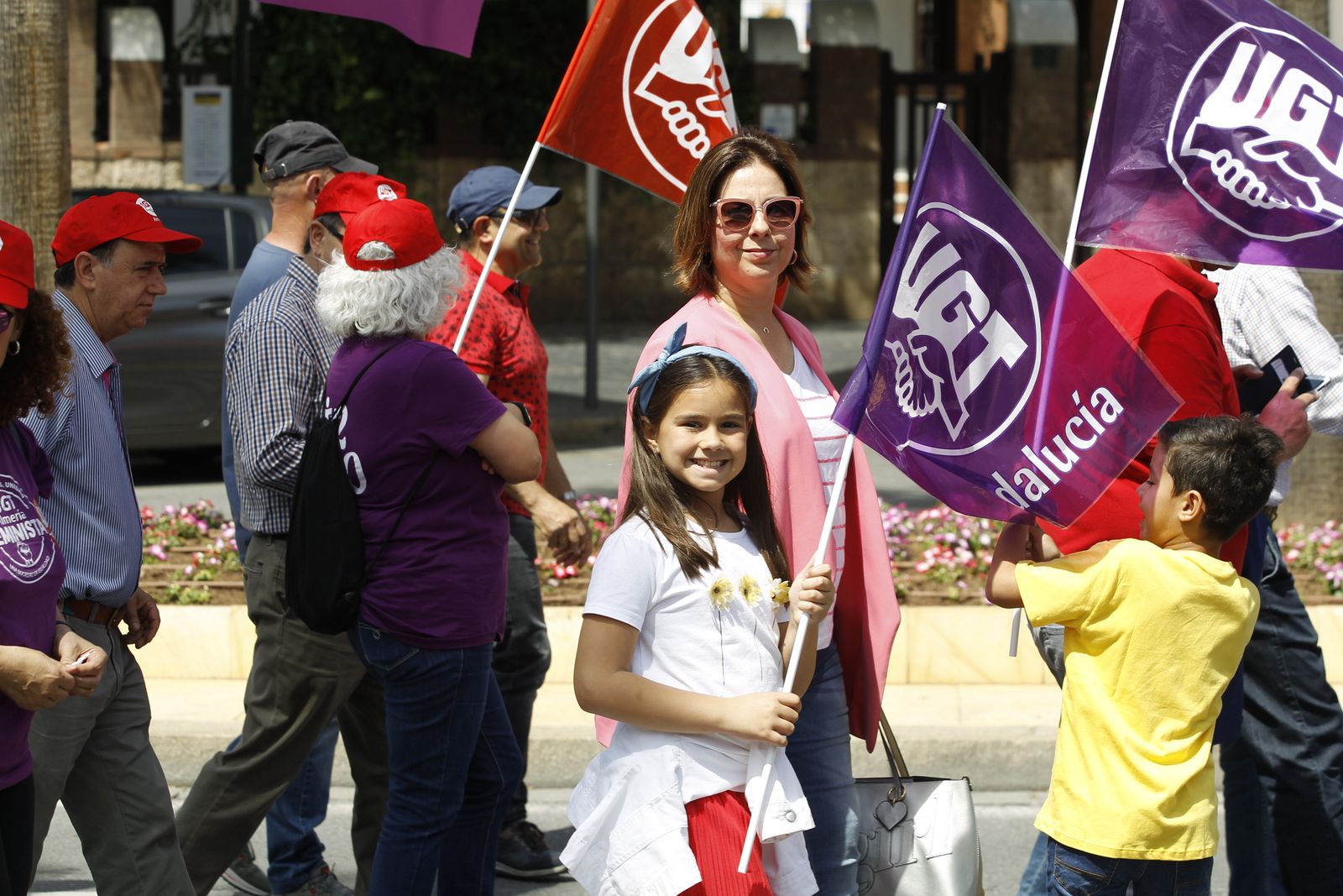 Fotogalería Manifestación del Primero de Mayo. Día Internacional de los Trabajadores. Almería