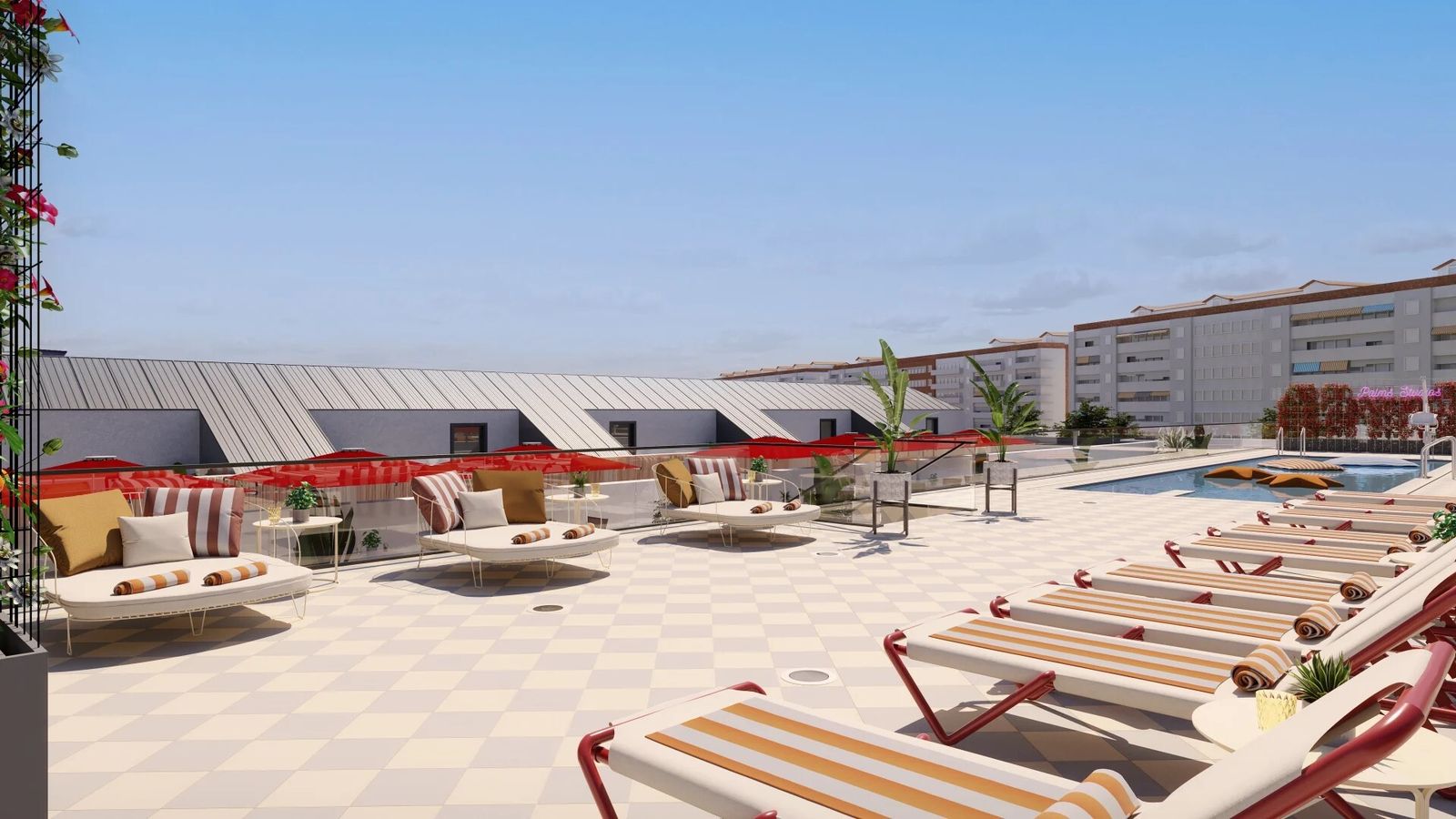 Fotogalería | Palm Studio, la nueva residencia de estudiantes de Sevilla