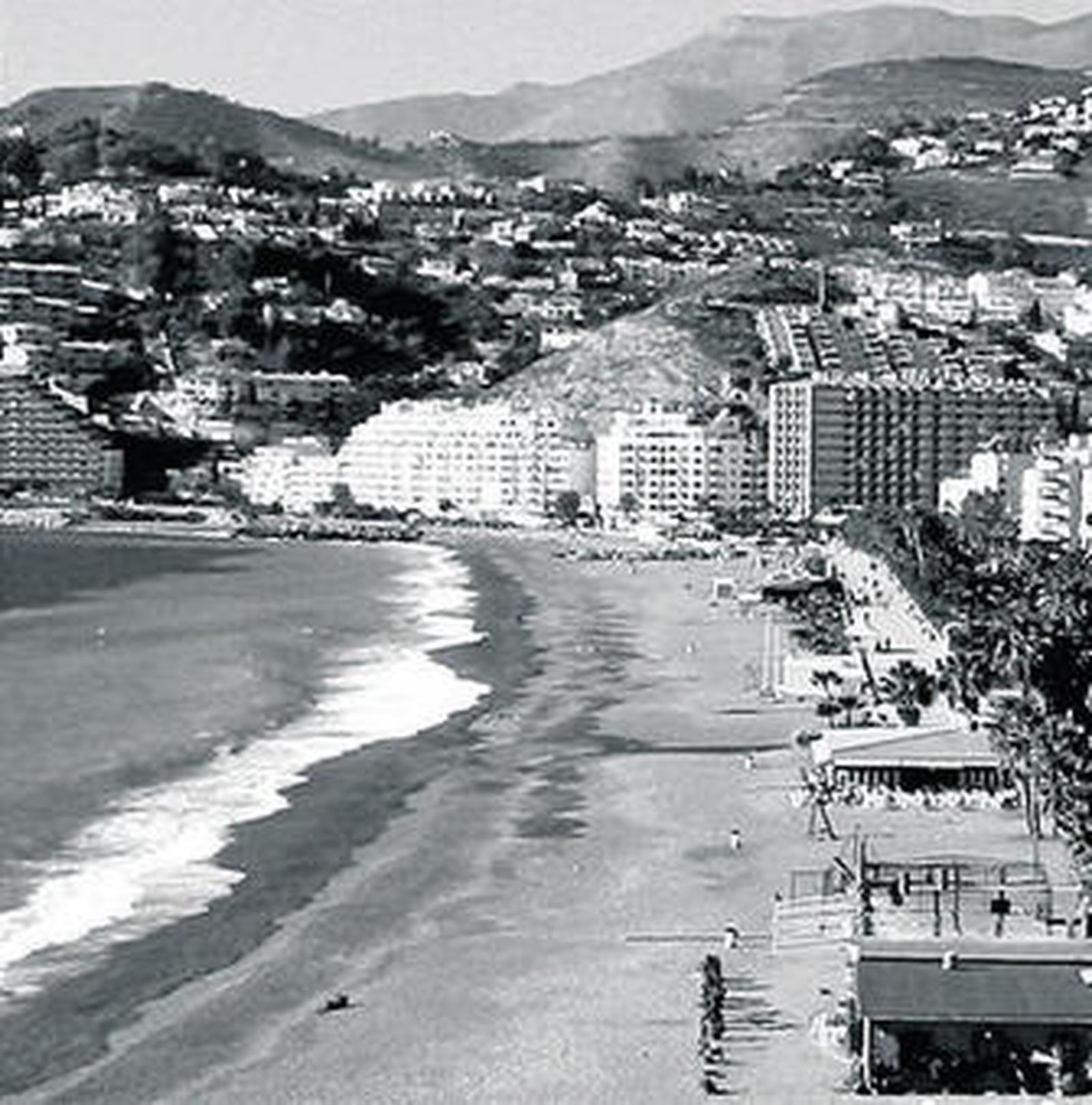 Una playa en el municipio sexitano.