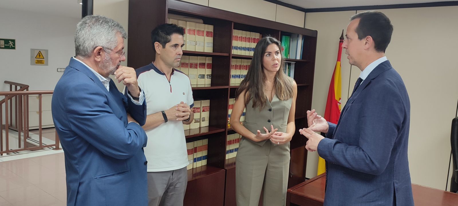 El subdelegado de Gobierno visita MUFACE