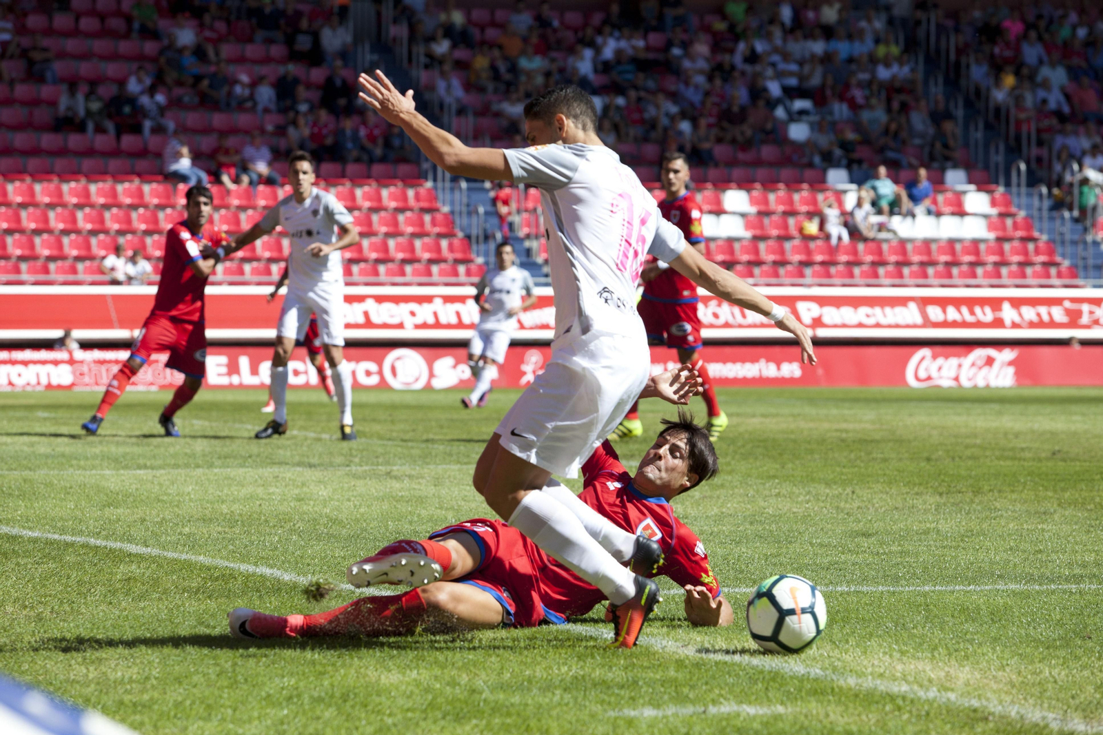 Las imágenes del Numancia-Almería