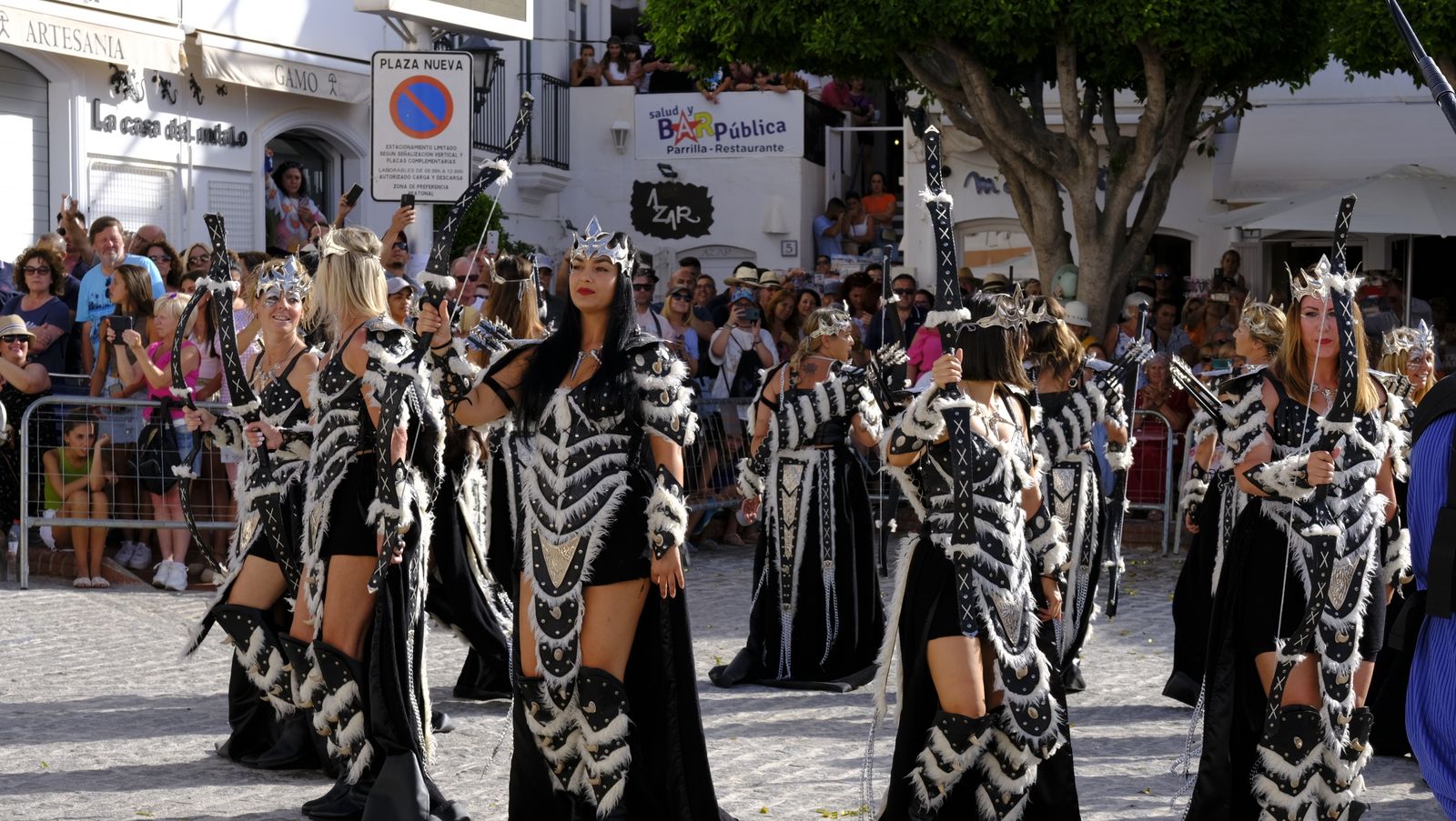 Imágenes del desfile de Moros y Cristianos de Mojácar