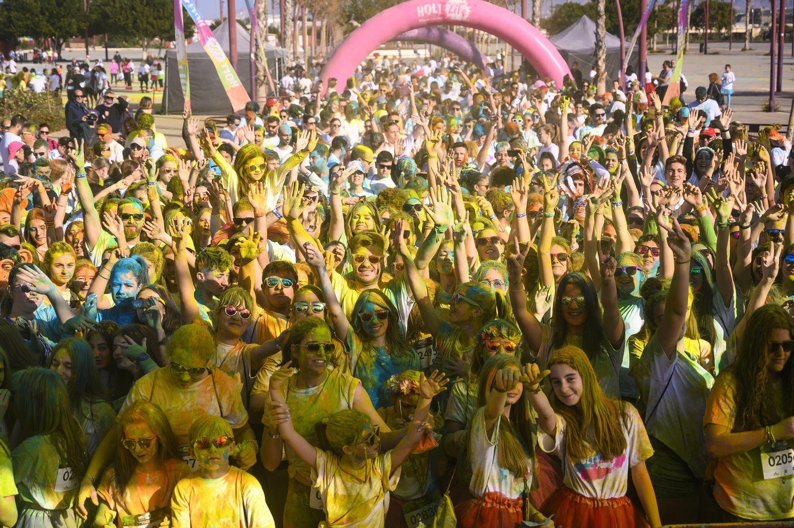 Fotogalería de la Carrera 'Holi Life’