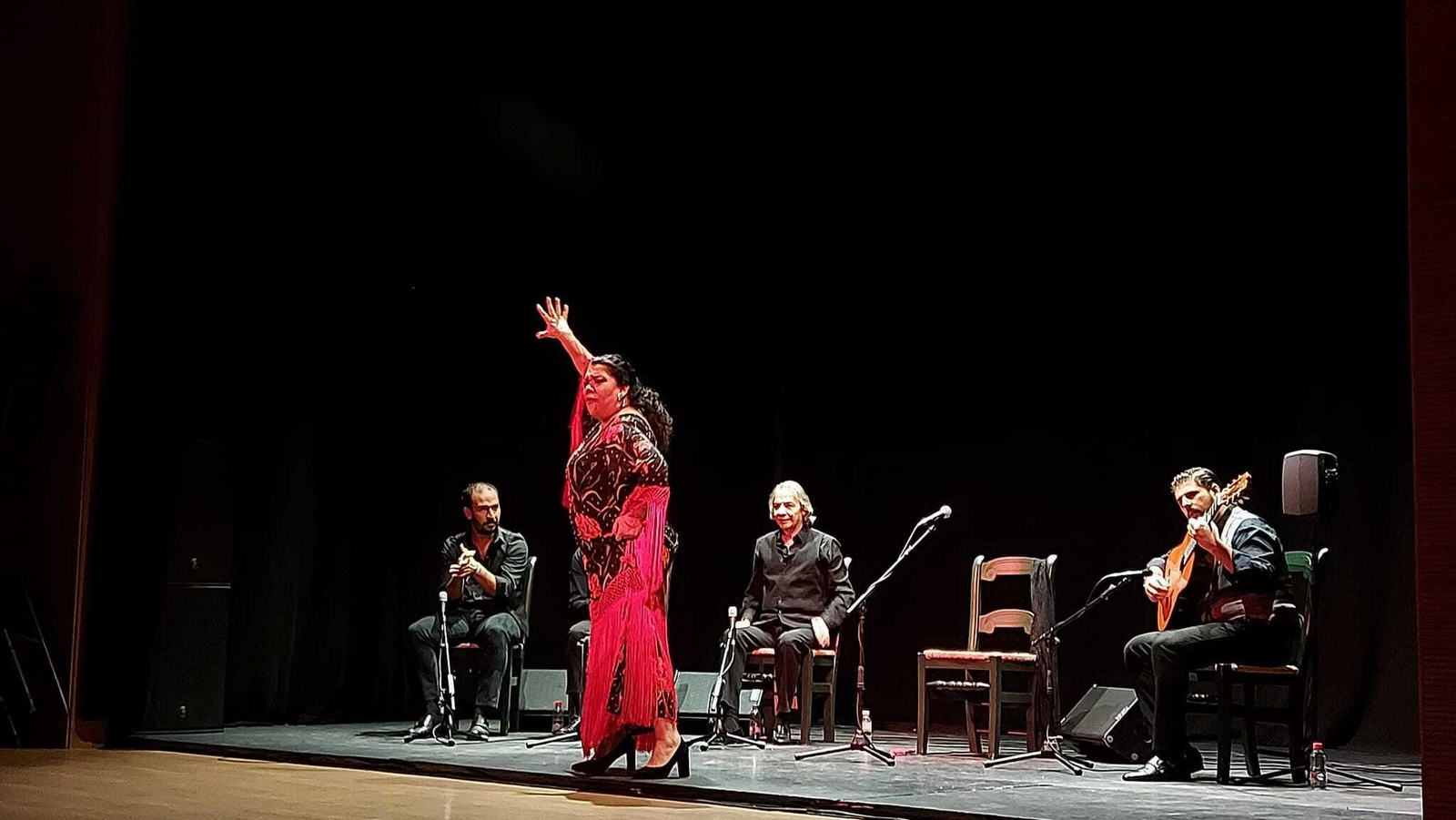 Tomasa 'La Macanita', en el Auditorio Manolo Sanlúcar.