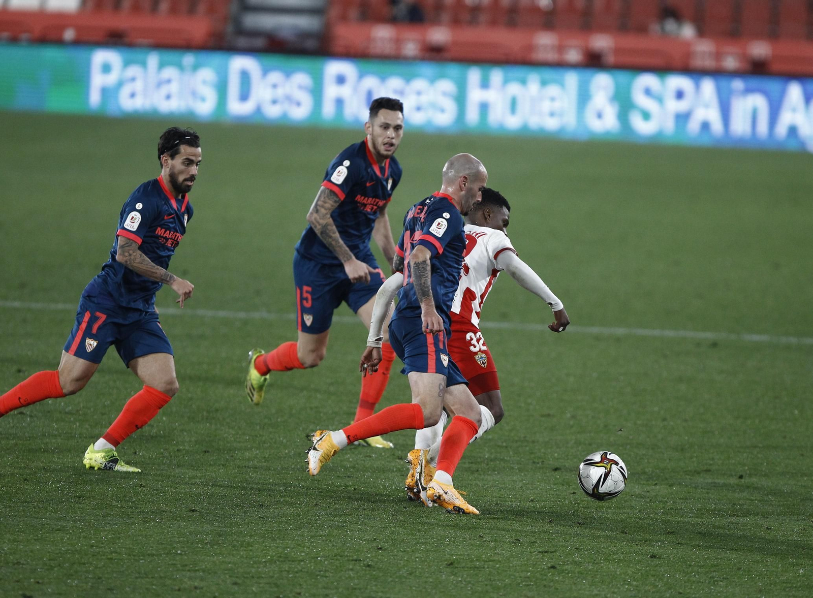Fotogalería U.D. Almeria-Sevilla F.C. Copa del Rey Fútbol.