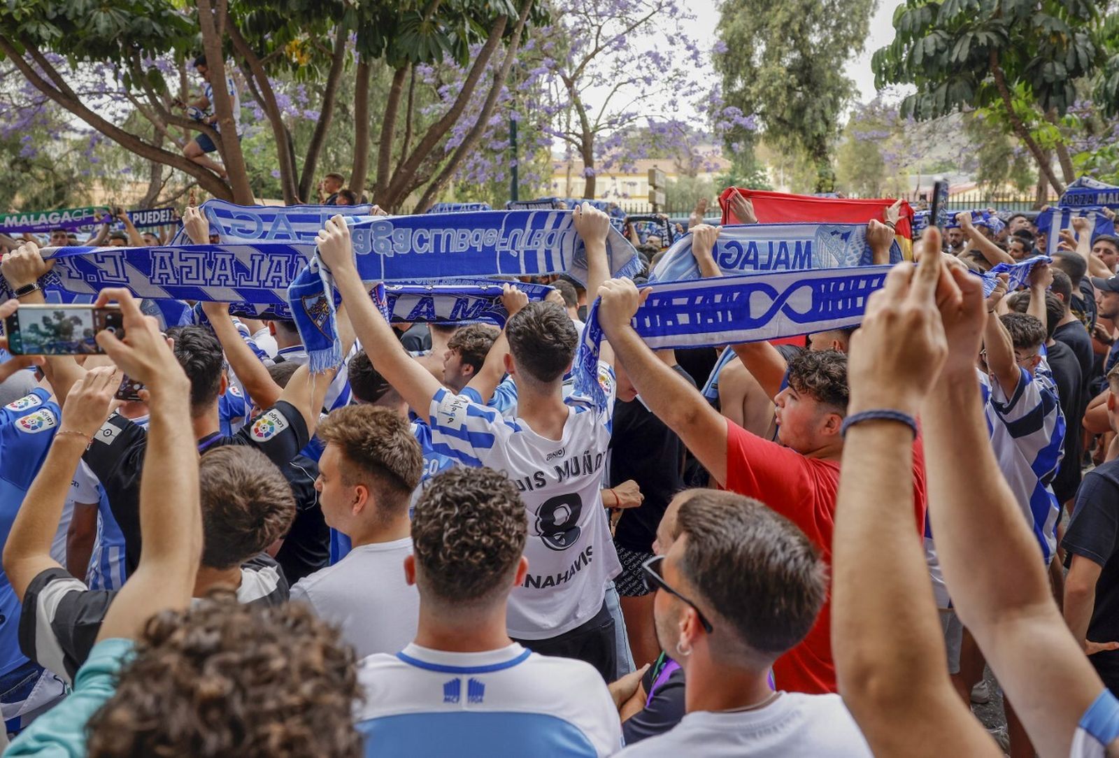 Una afición que abriga a su equipo