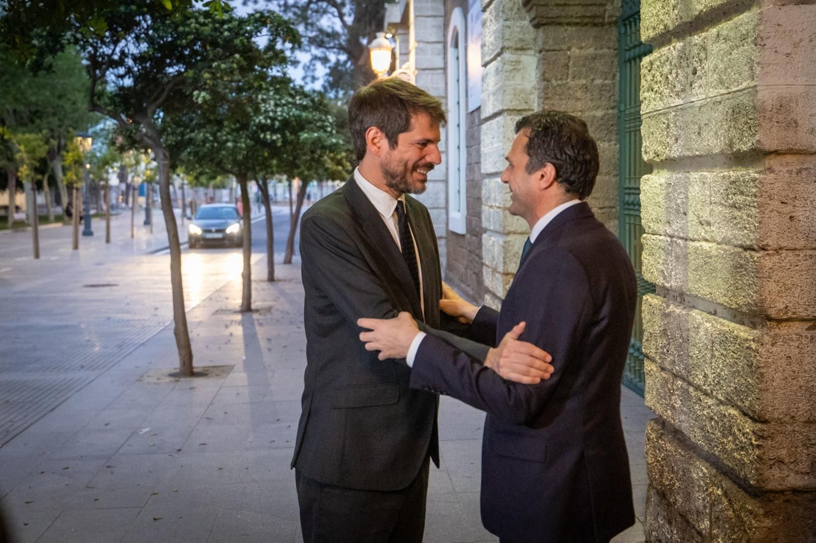 Las imágenes de la cena de los premiados con la Medalla de Oro de las Bellas Artes en la Diputación de  Cádiz