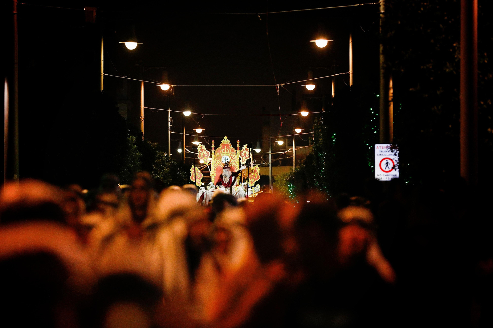 Las imágenes de los Magos de Oriente en San Fernando
