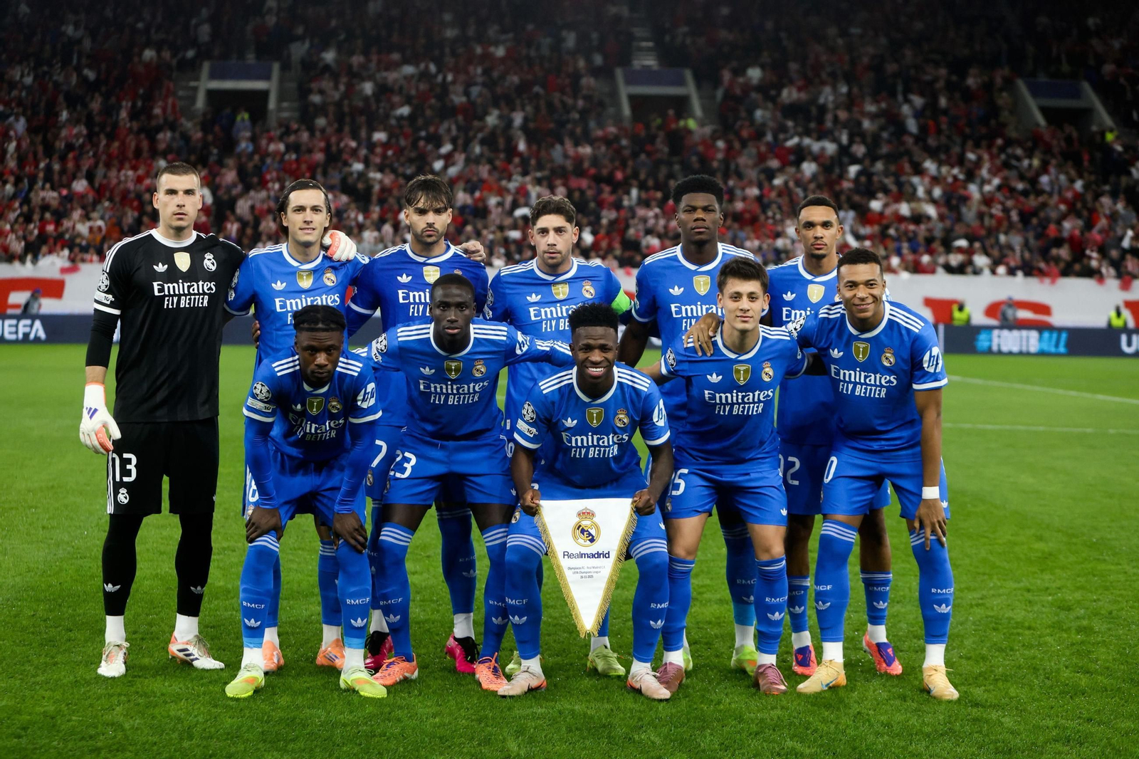 Las imágenes del Olympiacos-Real Madrid