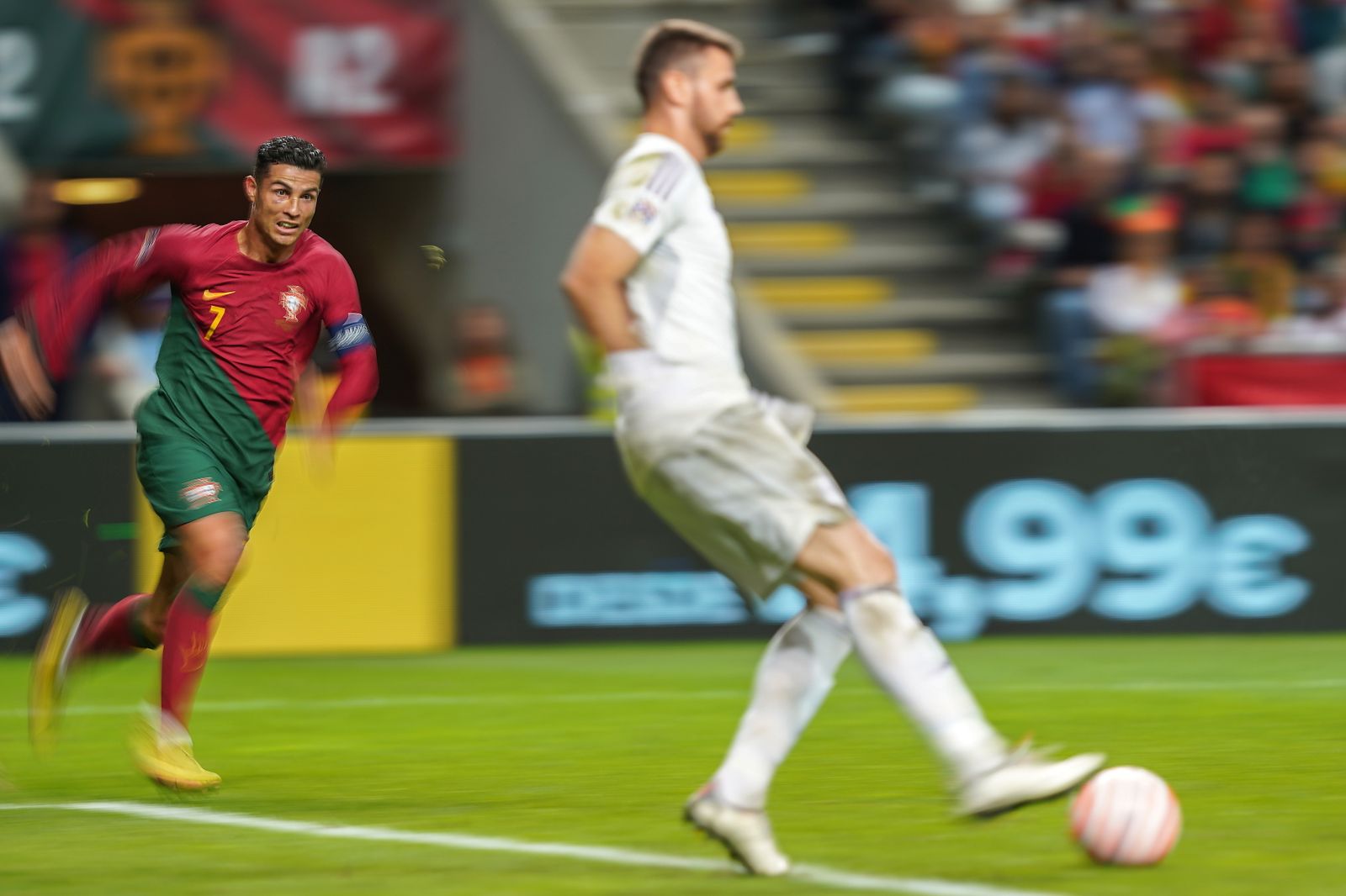 Las imágenes del triunfo de España en Portugal