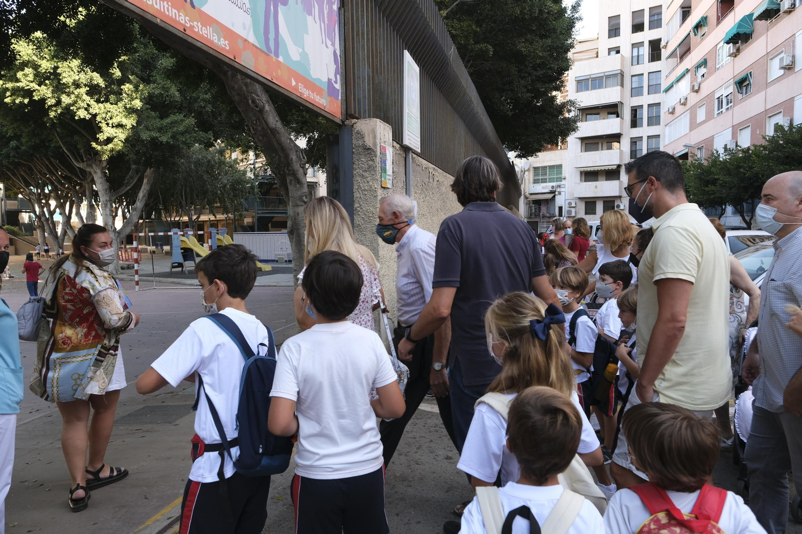 Fotogalería inicio nuevo curso escolar. Almería