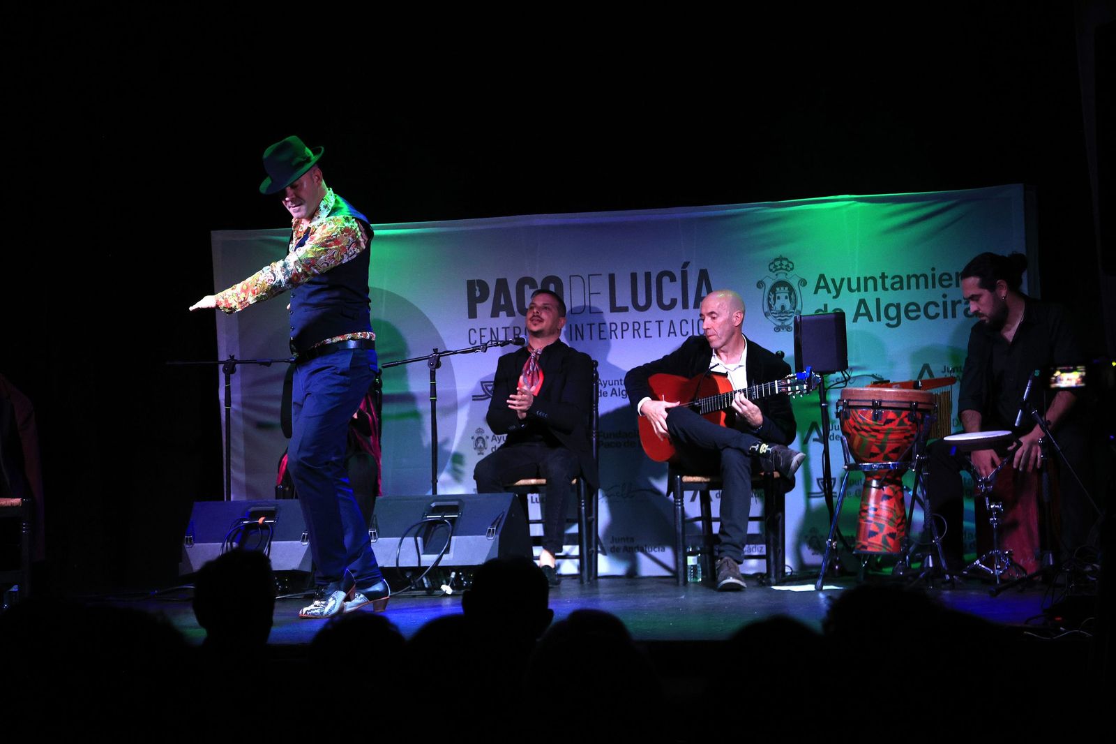 Fotos del espectáculo "Mi sentir flamenco" de David Lozano en el Centro Paco de Lucía de Algeciras