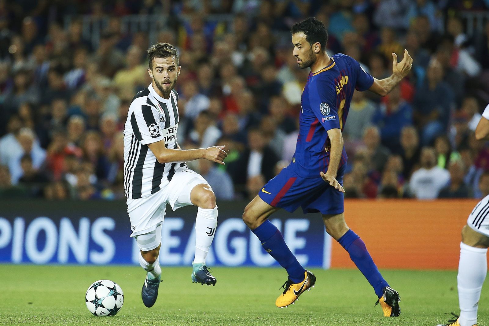 El Barcelona-Juventus, en imágenes