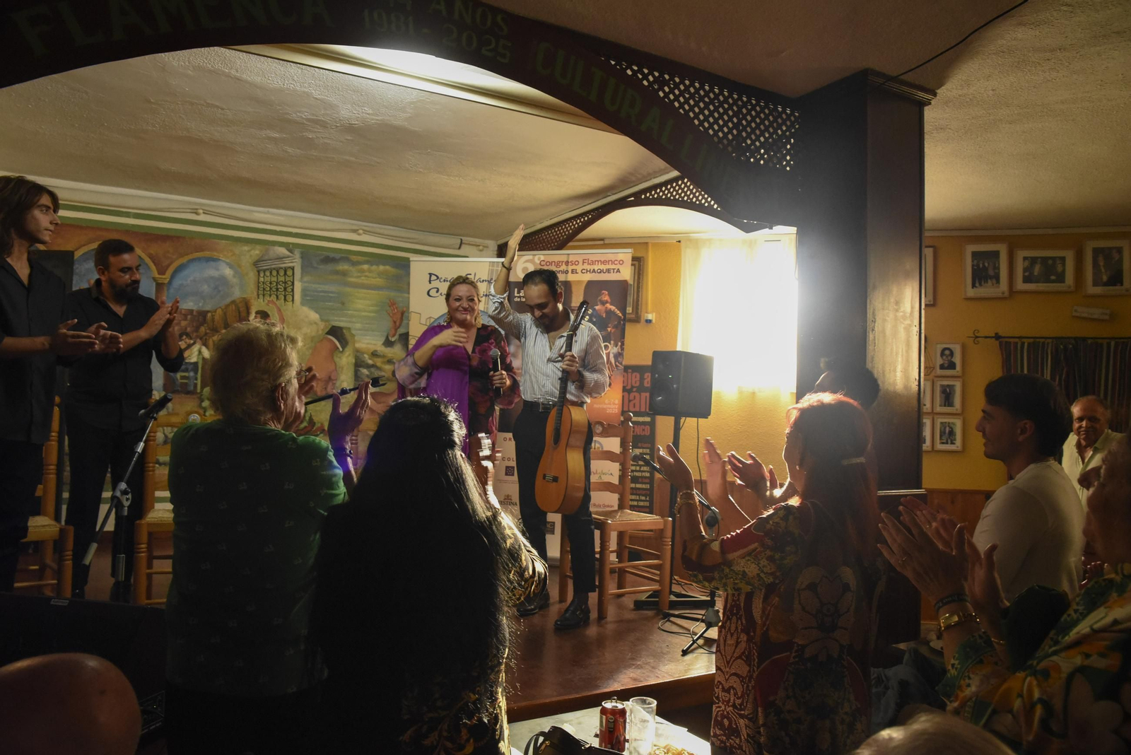 Recital de clausura del Congreso Antonio El Chaqueta con Remedios Reyes