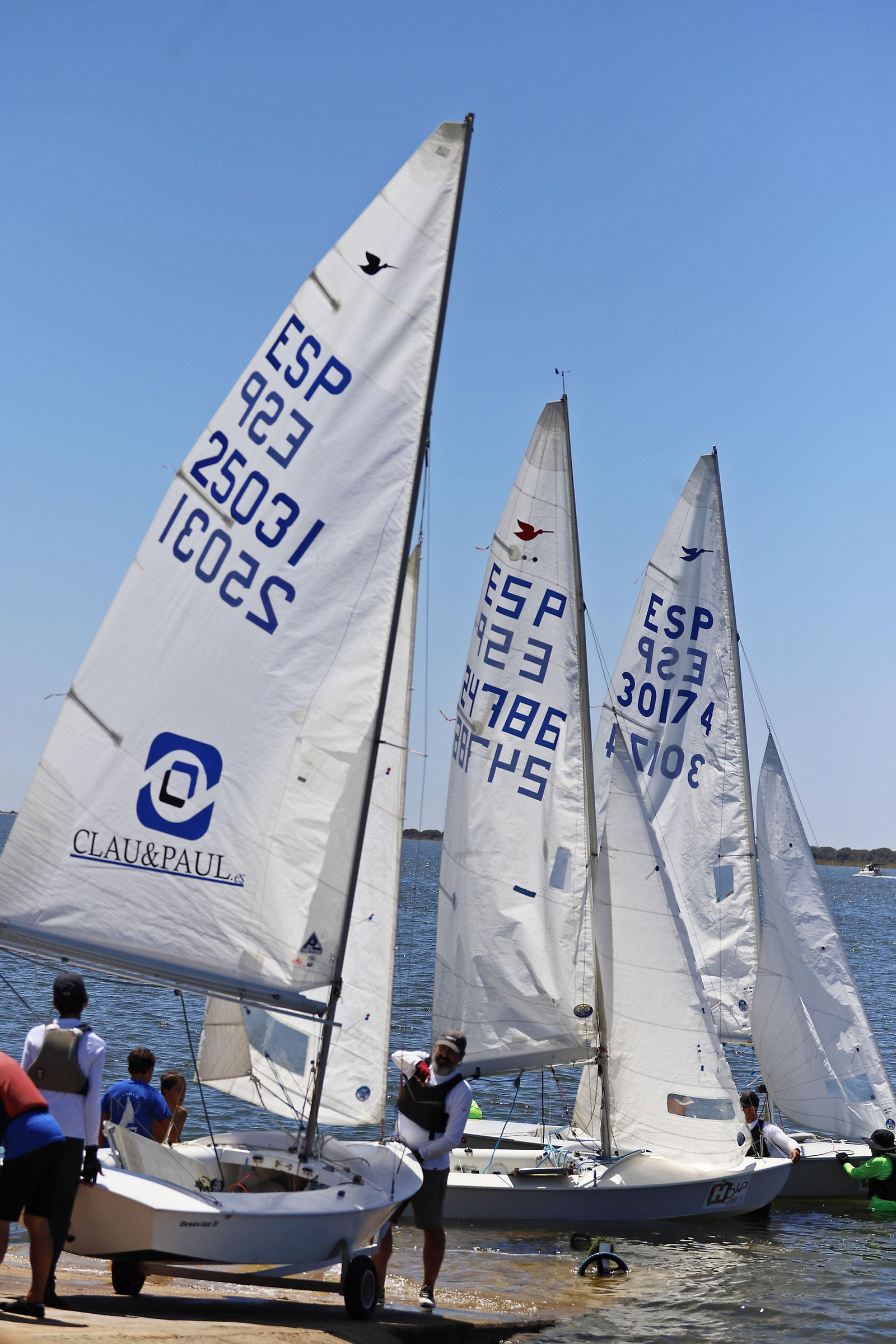 Imágenes de la final de la Copa de Andalucía de Snipe en Huelva