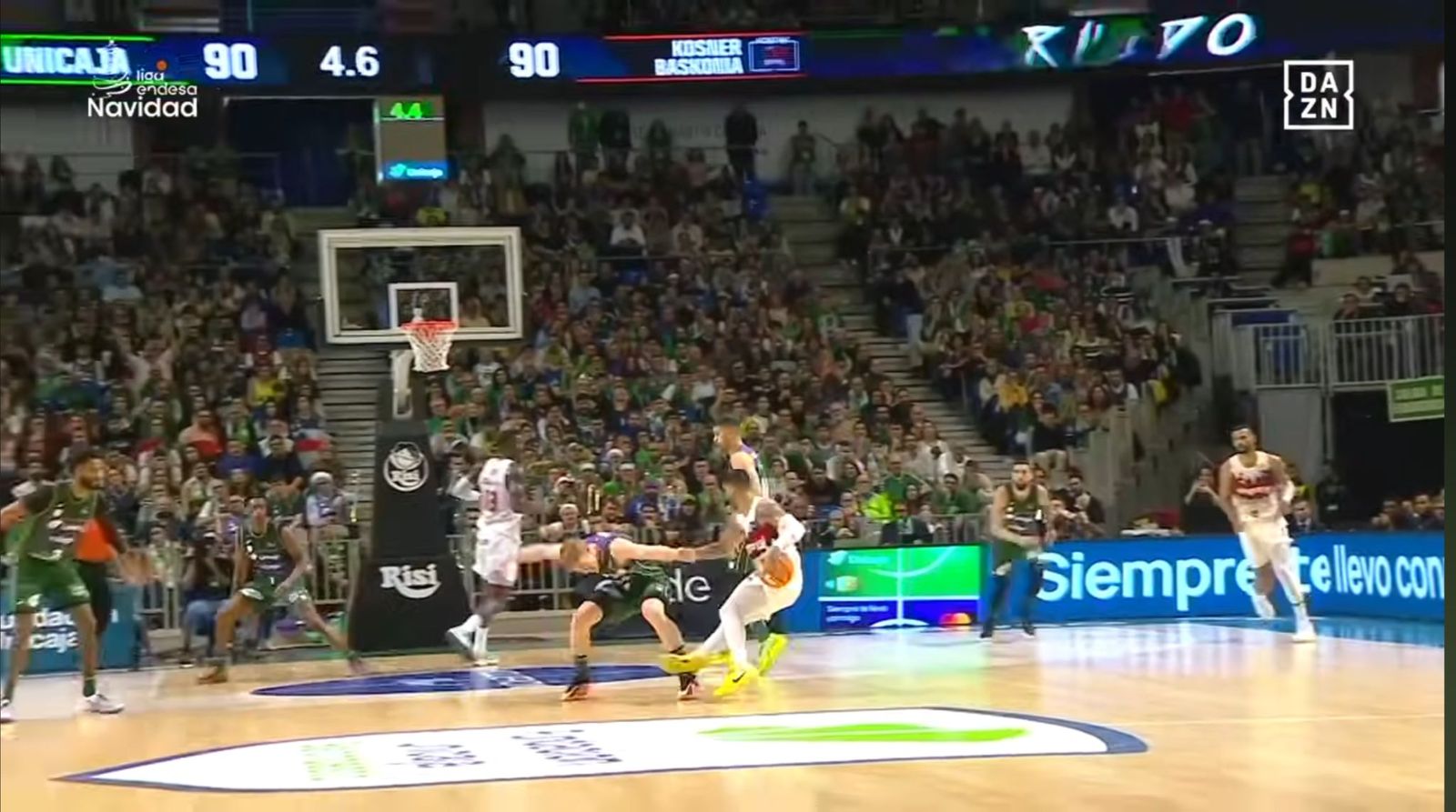 La acción ganadora de Howard.