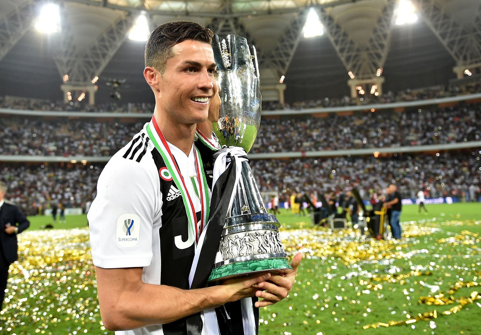 Cristiano Ronaldo, tras ganar la Supercopa italiana días atrás