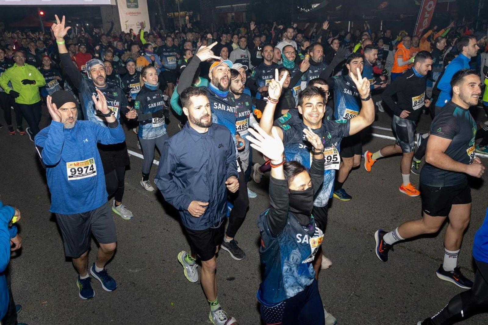 En imágenes: encuéntrate en la salida de la Carrera de San Antón (1)
