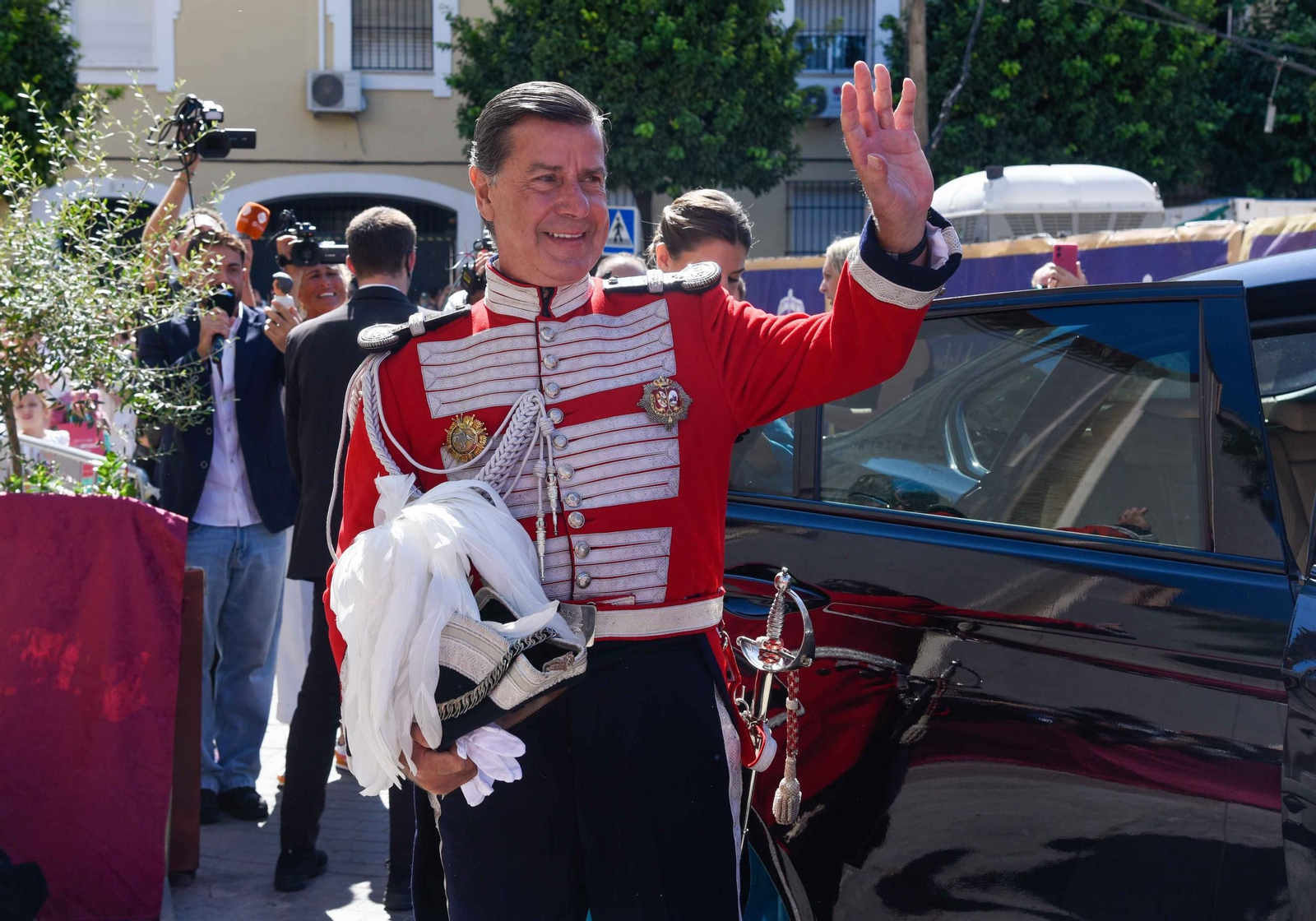 Imágenes de la boda de Cayetano y Bárbara Mirjan