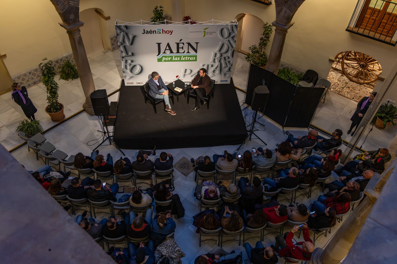 Así ha sido "Jaén por las letras", un viaje por la música y la literatura con el periodista Fernando Navarro