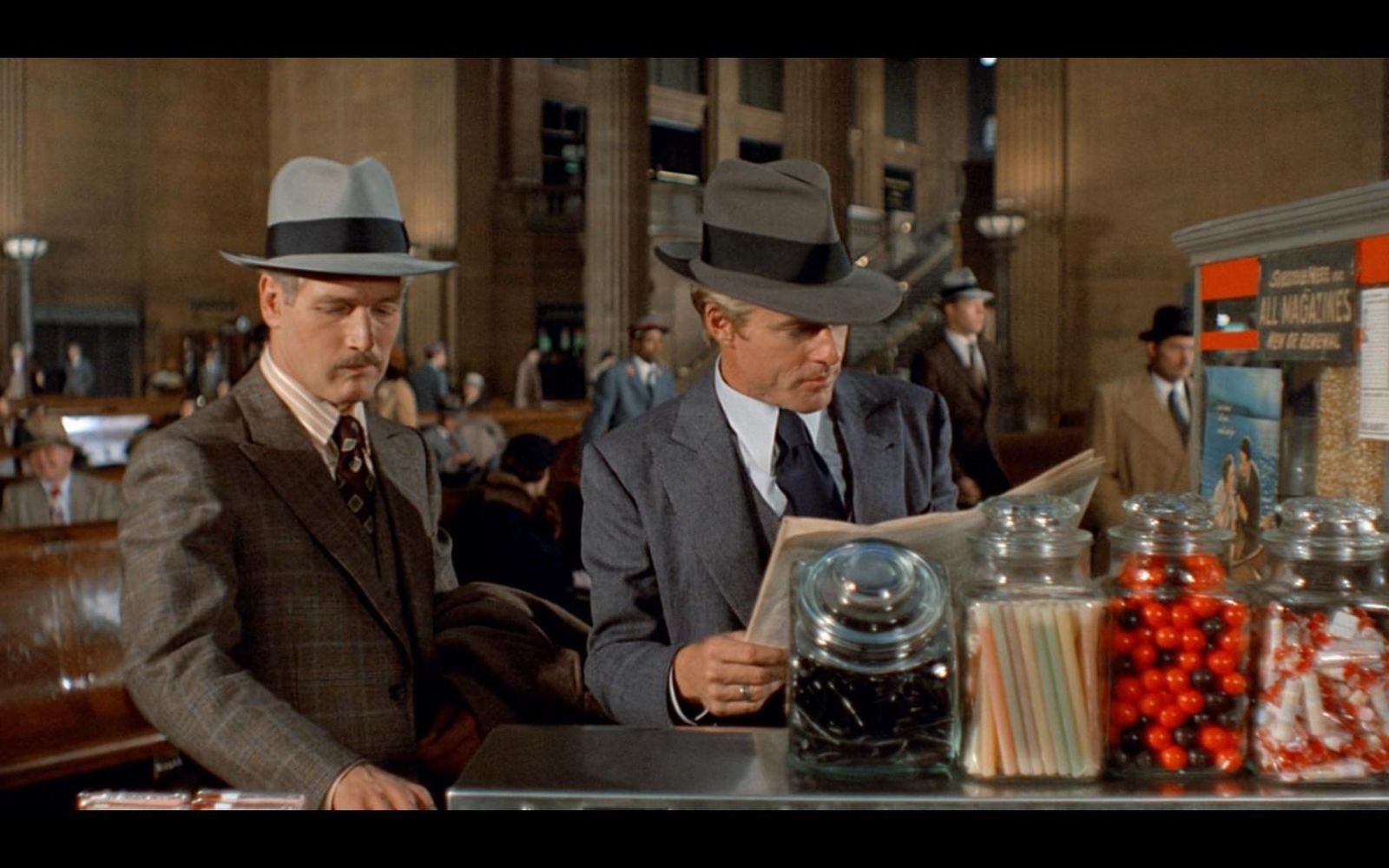 Paul Newman y Robert Redford, en 'El golpe'.