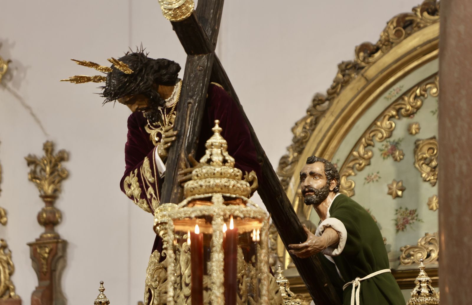 Las imágenes de la Hermandad de San Roque en la Semana Santa de Sevilla 2024