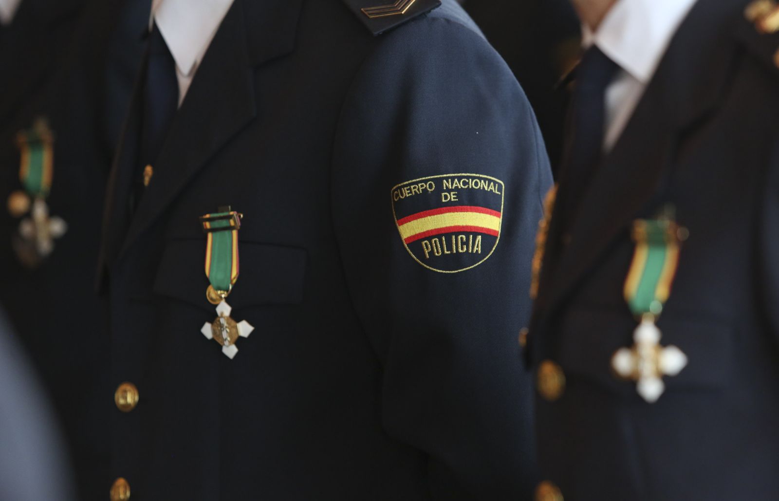 Las fotos del día del patrón de la Policía Nacional en Málaga