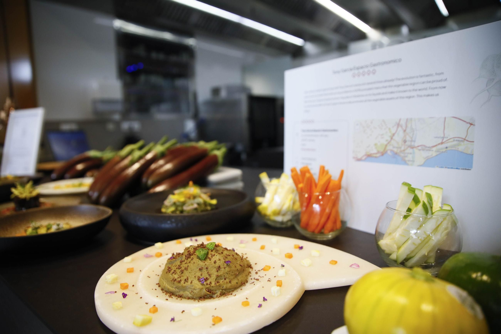 Las imágenes de una nueva variedad de berenjena en Almería