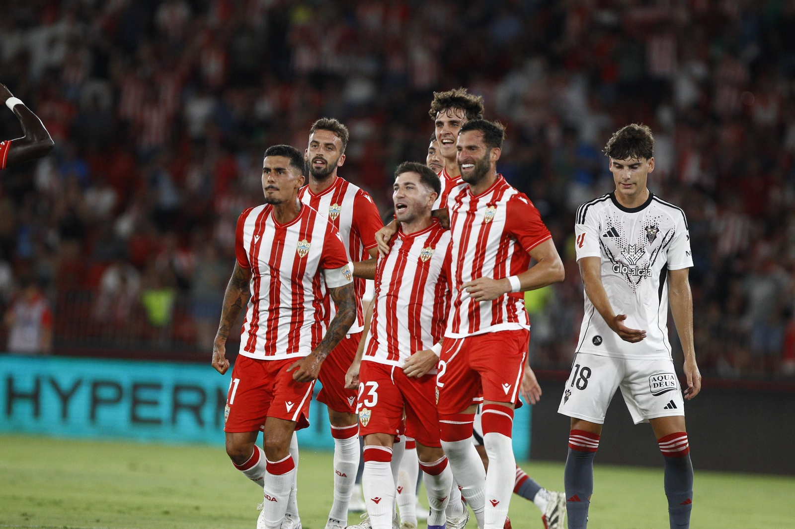 U.D. Almería-Albacete Balompié, en imágenes