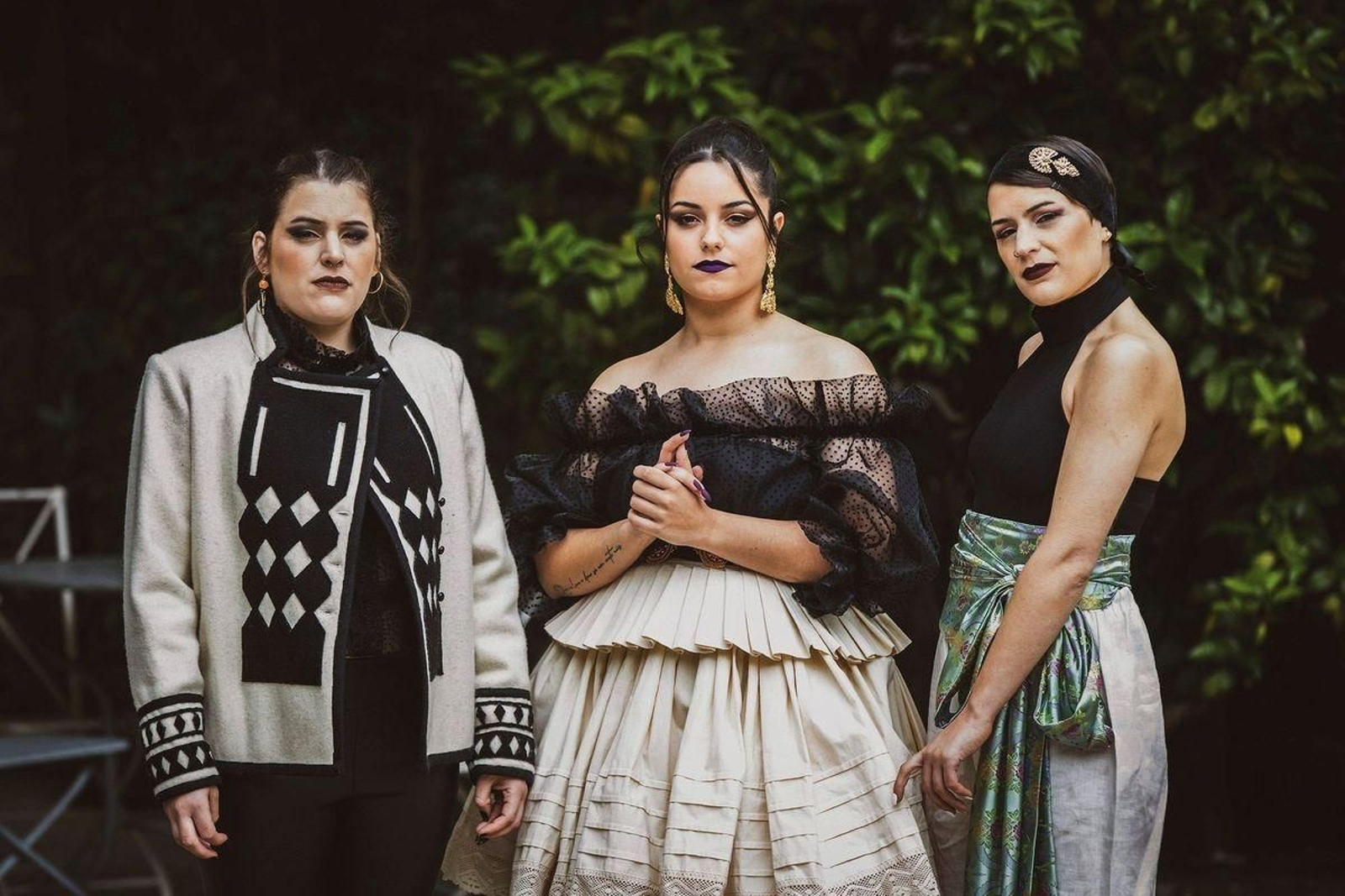 Tanxugueiras, trío gallego.