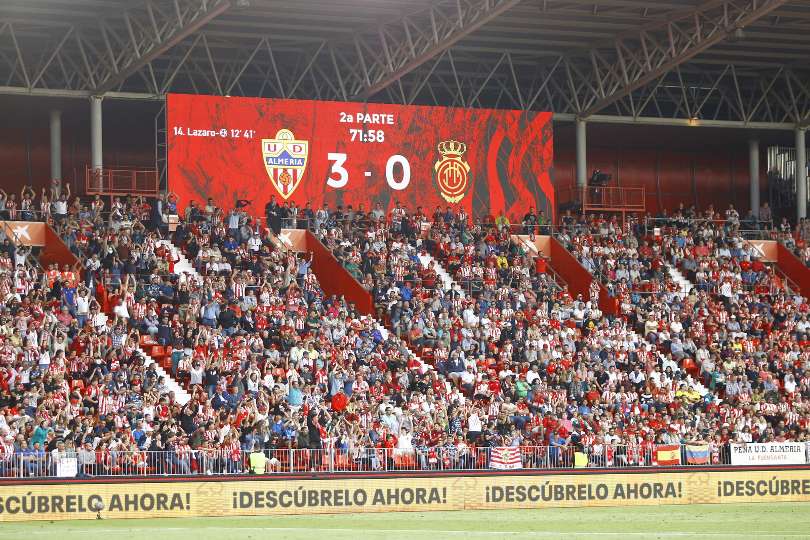 Imágenes del partido U.D. Almería-R.C.D. Mallorca