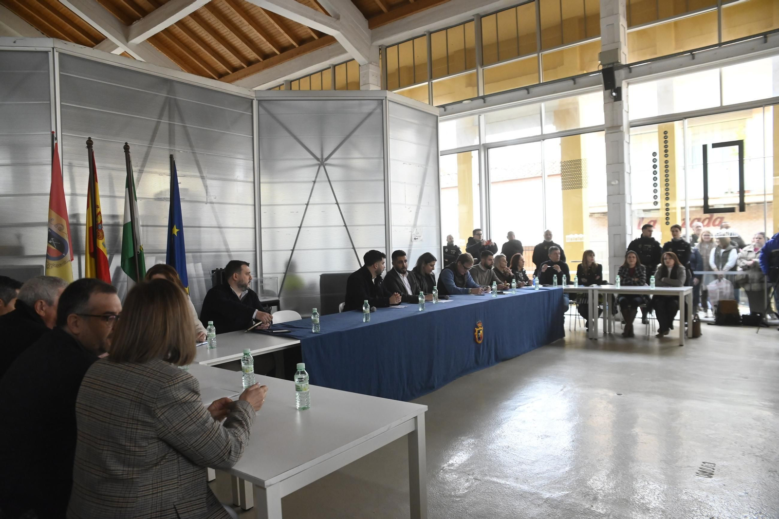 El tenso pleno de la moción de censura en Peñarroya-Pueblonuevo, en imágenes