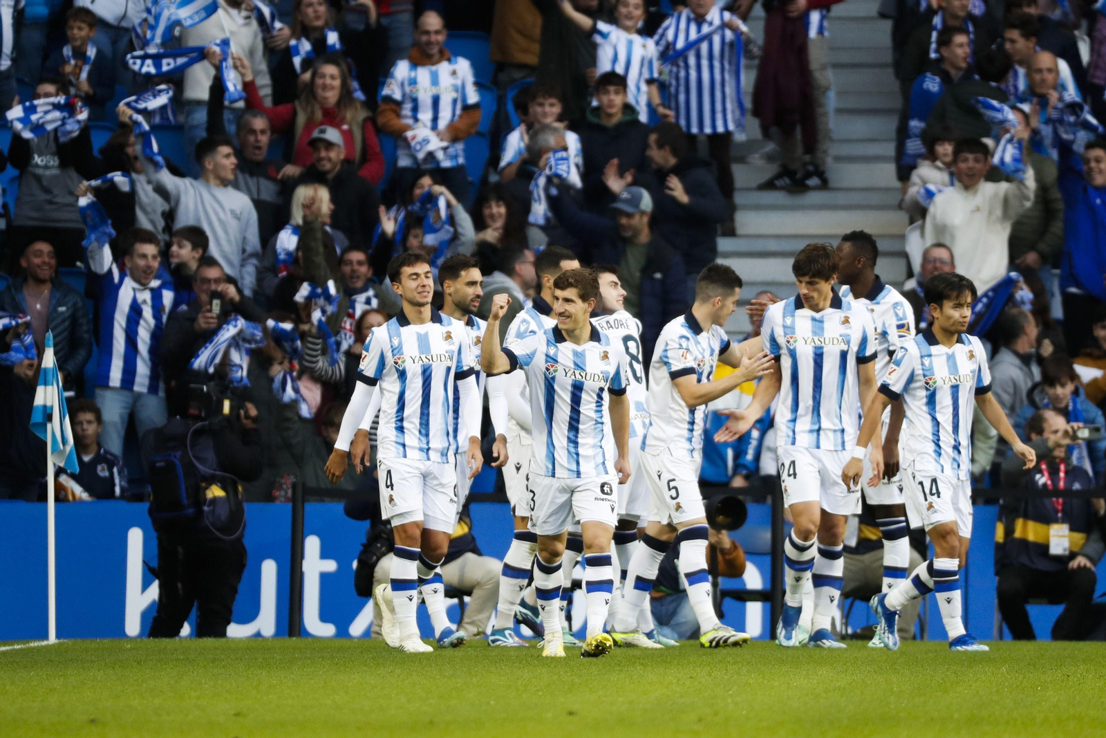 Las fotos del Real Sociedad-Sevilla de Liga