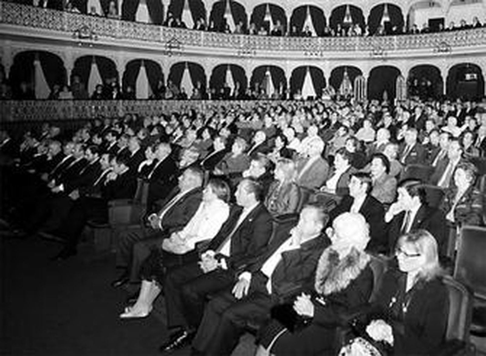 Vista del público asistente al pregón del pasado año.